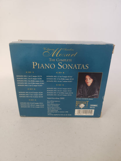 Mozart: the Complete Piano Sonatas CD Box - Cd