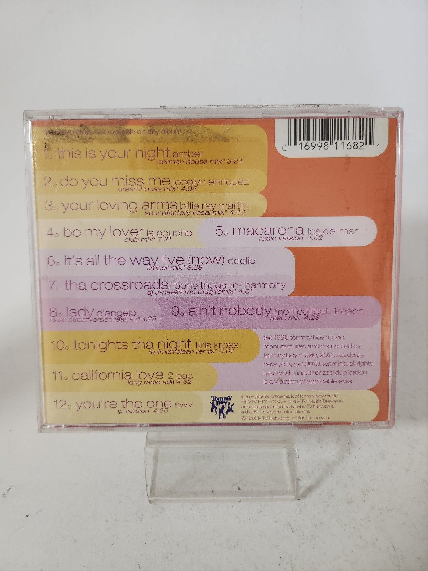 MTV Party to Go 10 CD - Cd