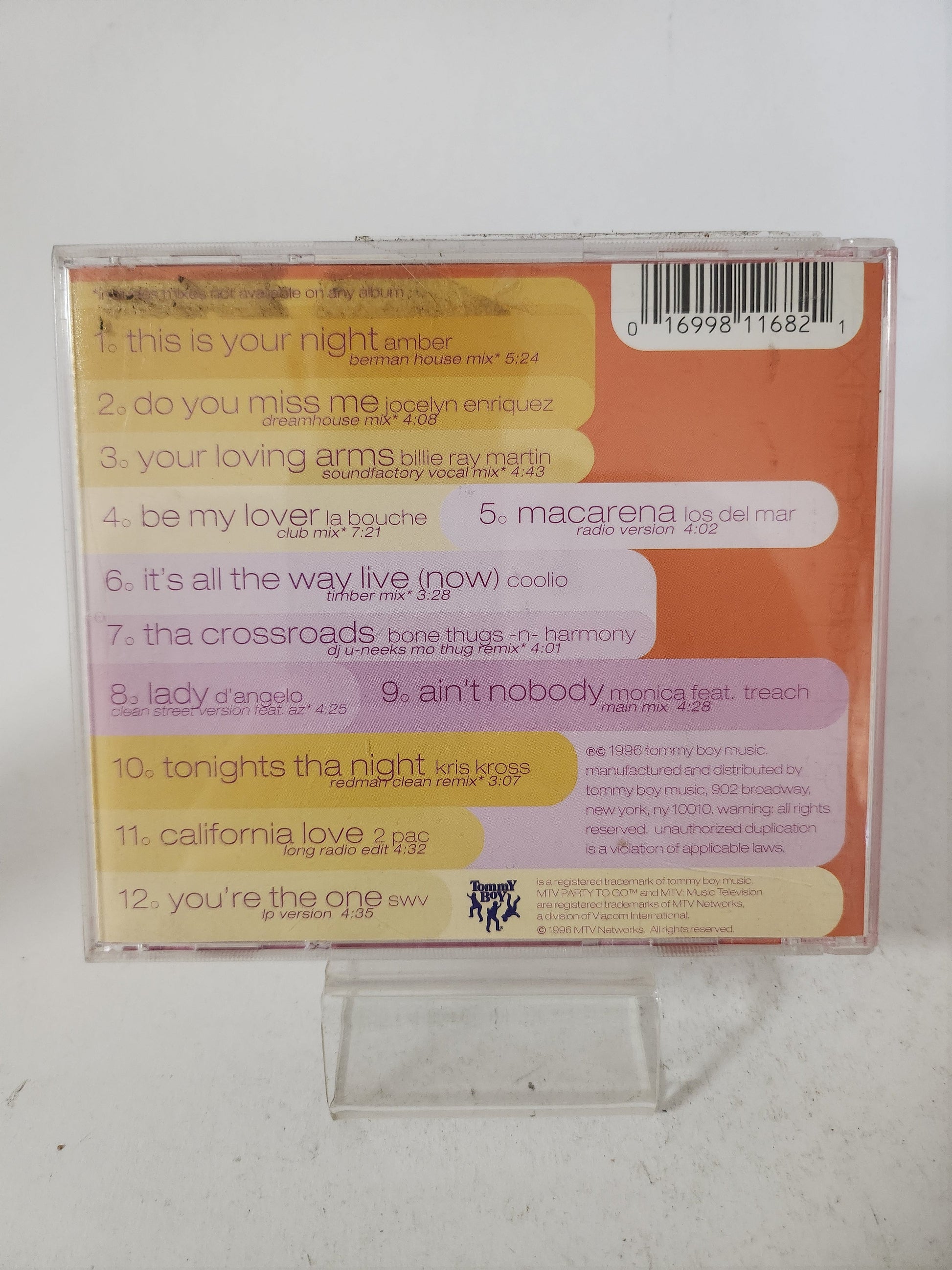 MTV Party to Go 10 CD - Cd