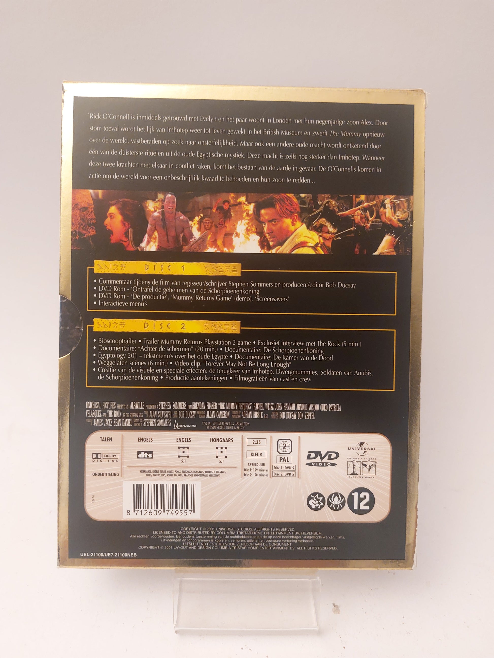 Mummy Returns ’Special Edition’ Dvd - Dvd Volwassenen