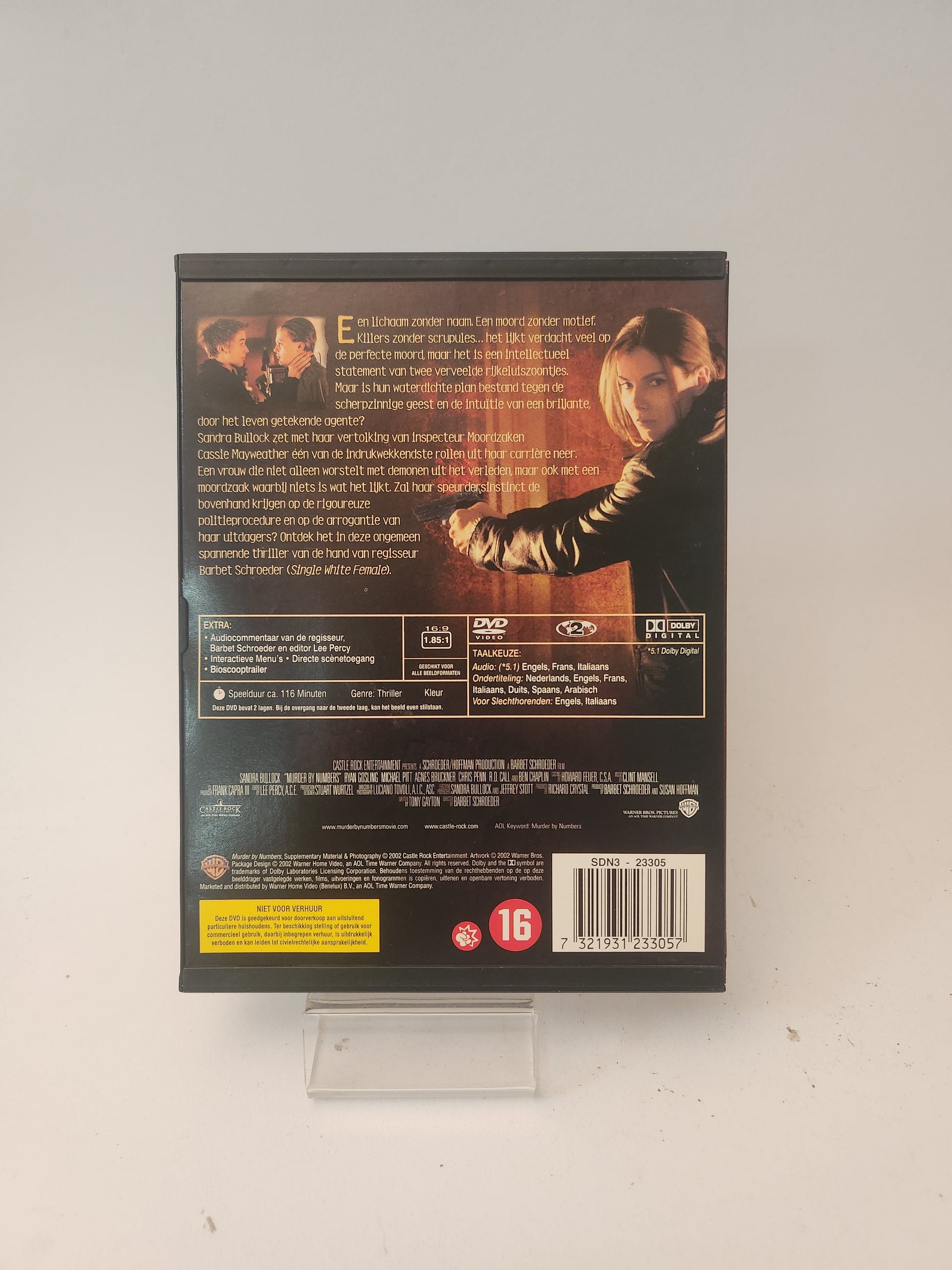Murder by Numbers Dvd - Dvd Volwassenen