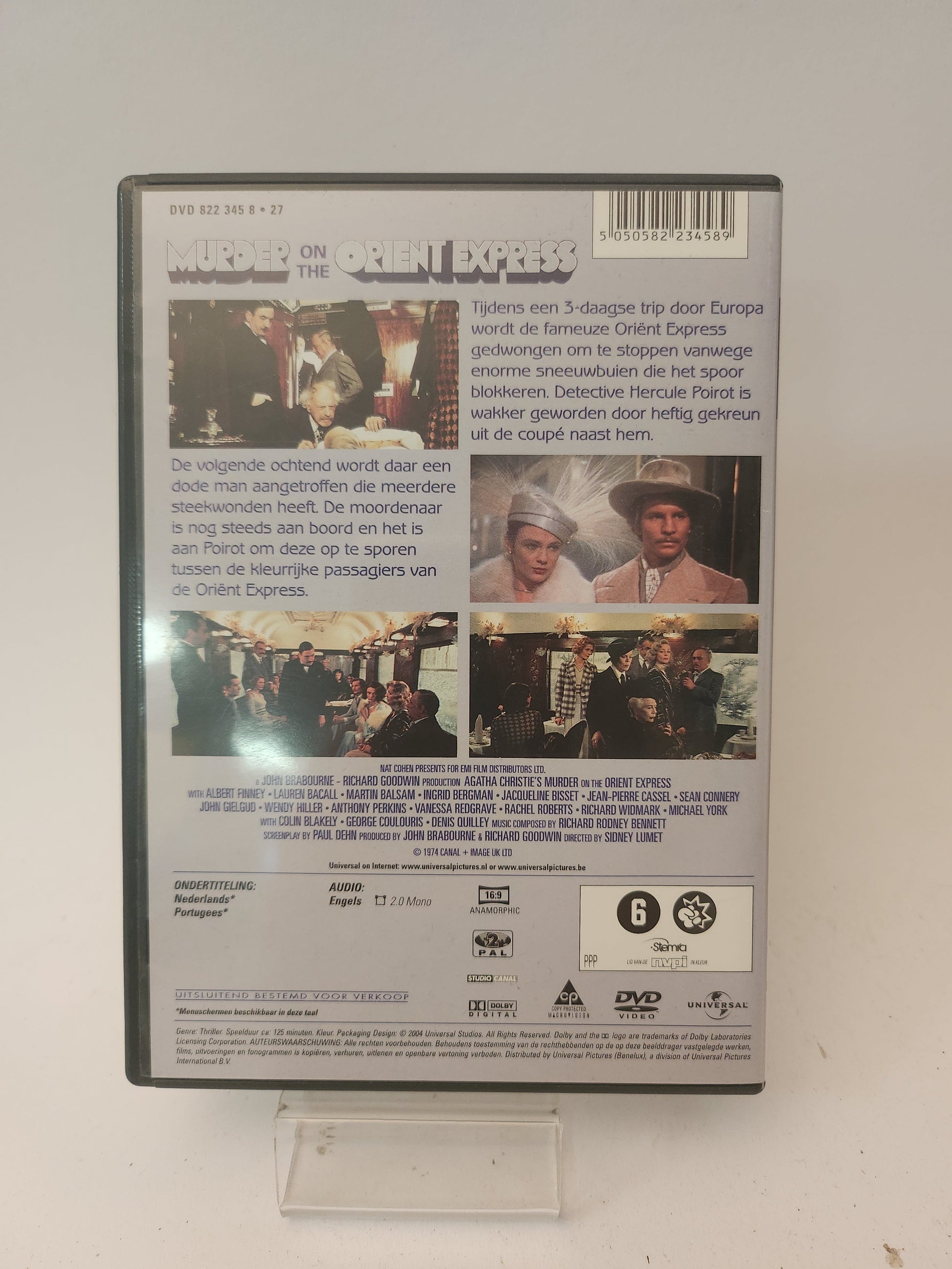 Murder on the Orient Express Dvd - Dvd Volwassenen