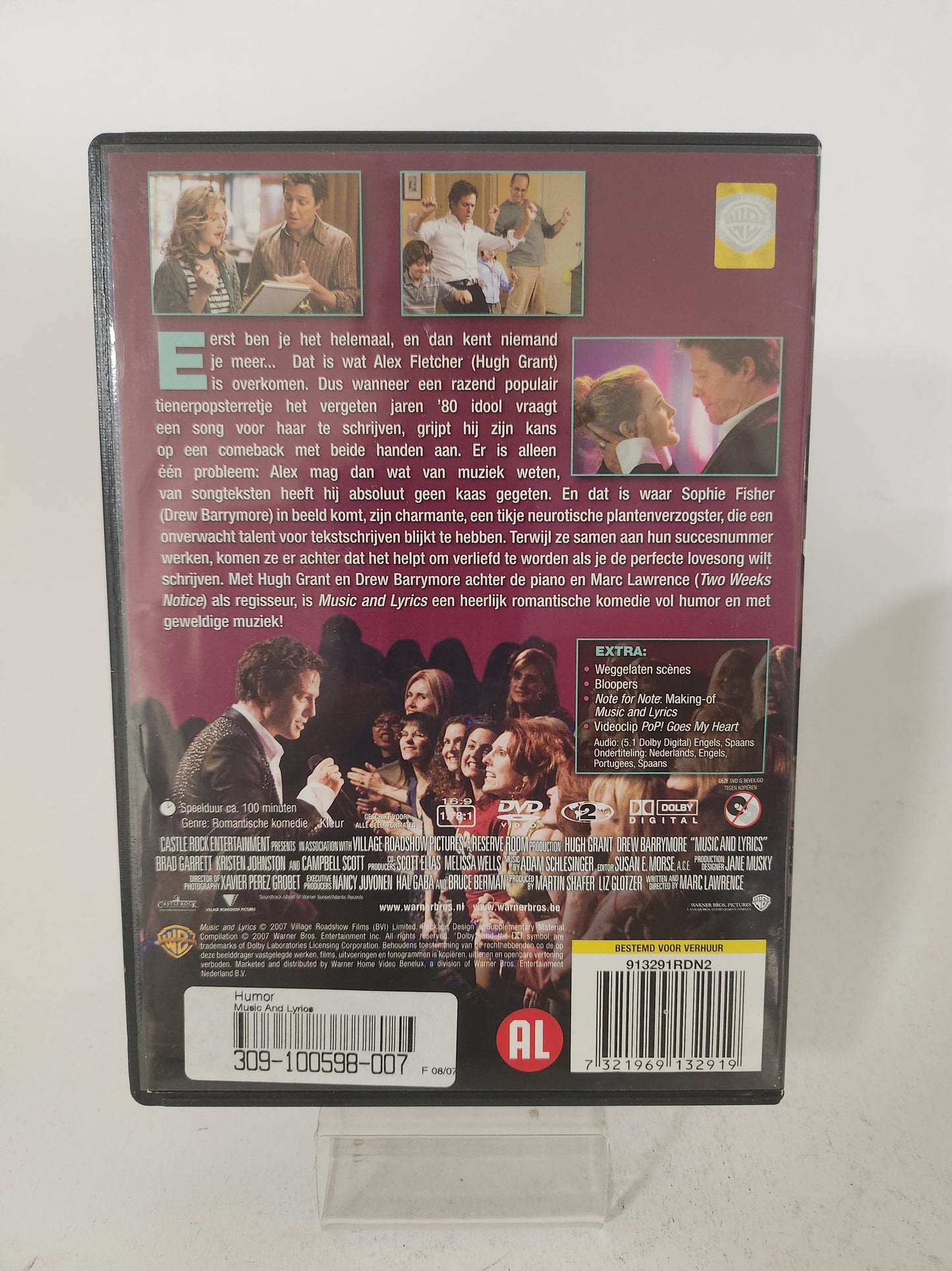 Music and Lyrics Dvd - Dvd Volwassenen