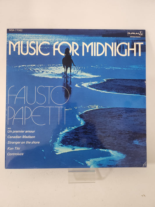 Music for Midnight: Fausto Papetti LP Vinyl - Lp Vinyl