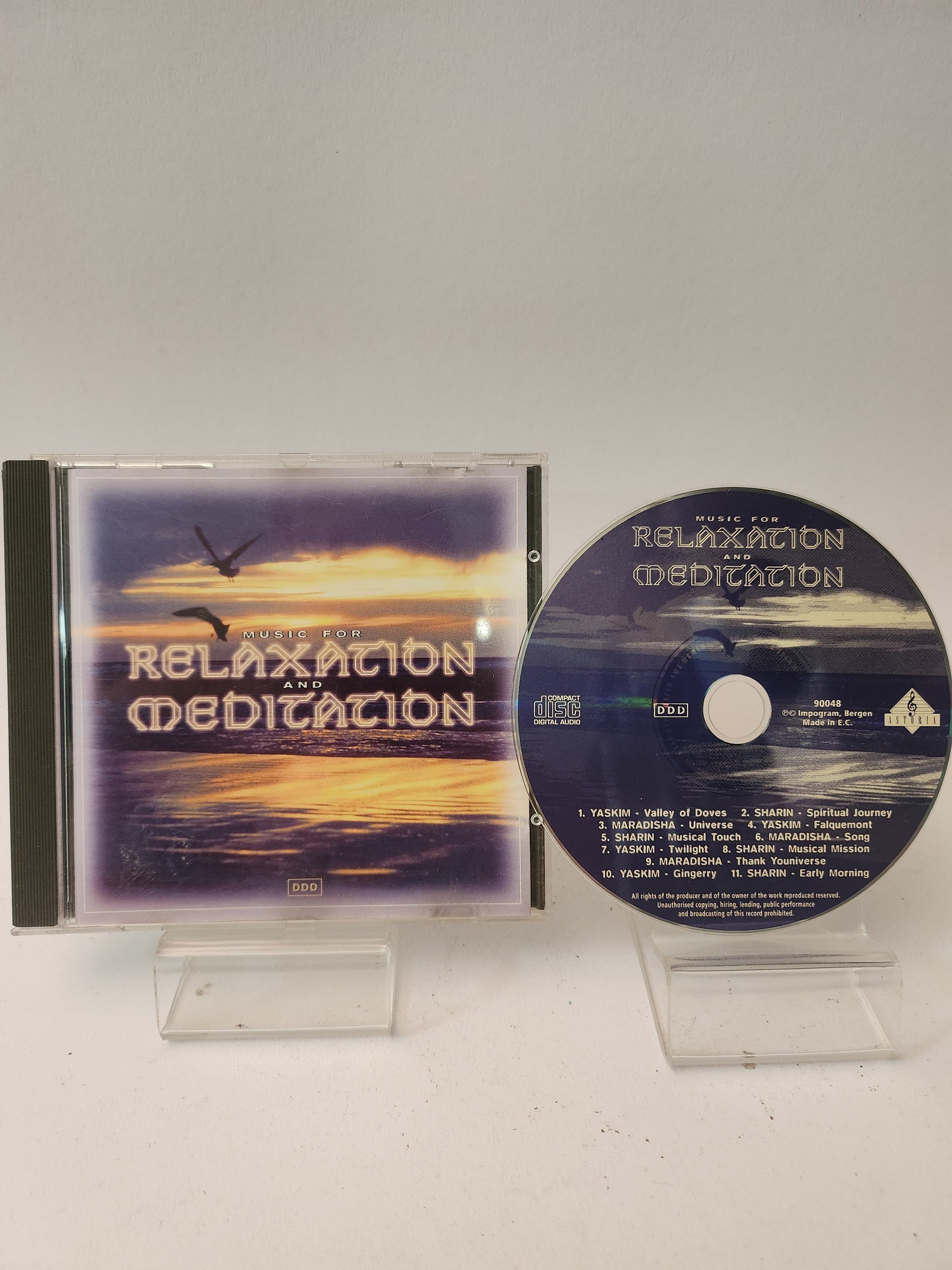 Music for Relaxation And Meditation CD - Cd
