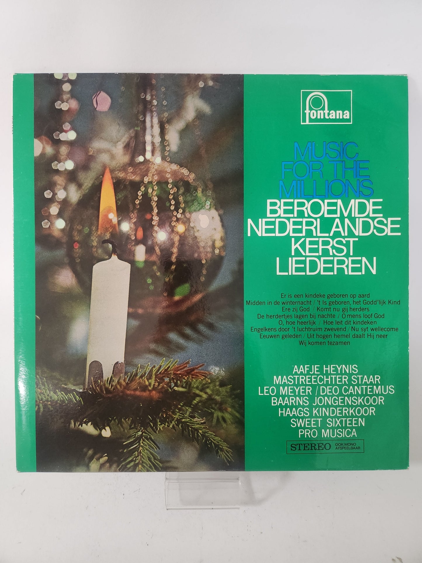 Music for the Millions: Beroemde Nederlandse Kerstliederen LP Vinyl - Lp Vinyl