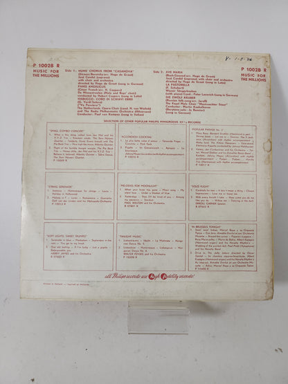 Music for the Millions LP Vinyl - Lp Vinyl