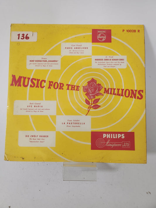 Music for the Millions LP Vinyl - Lp Vinyl