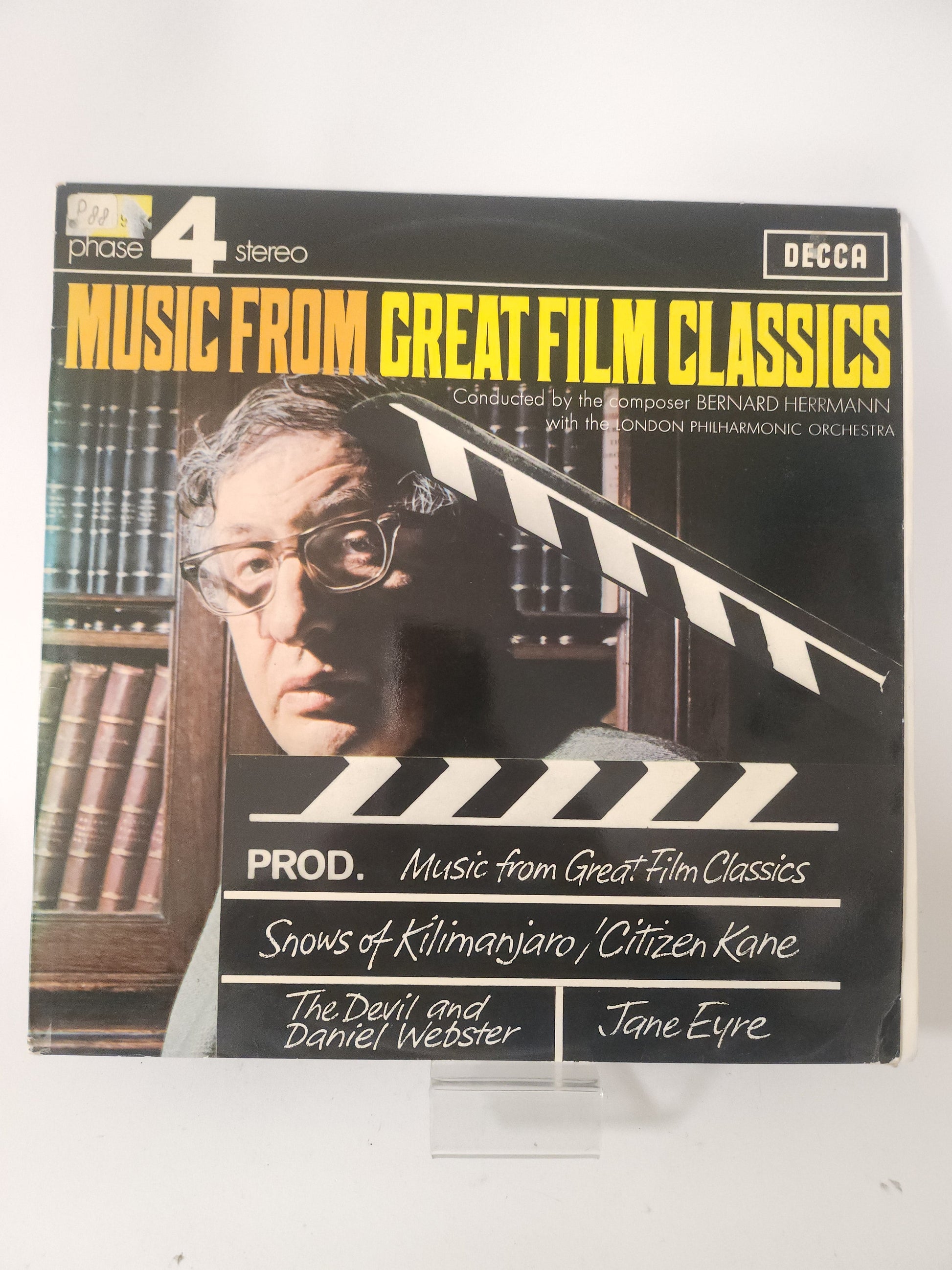 Music from Great Film Classics: Bernand Herrmann LP Vinyl - Lp Vinyl