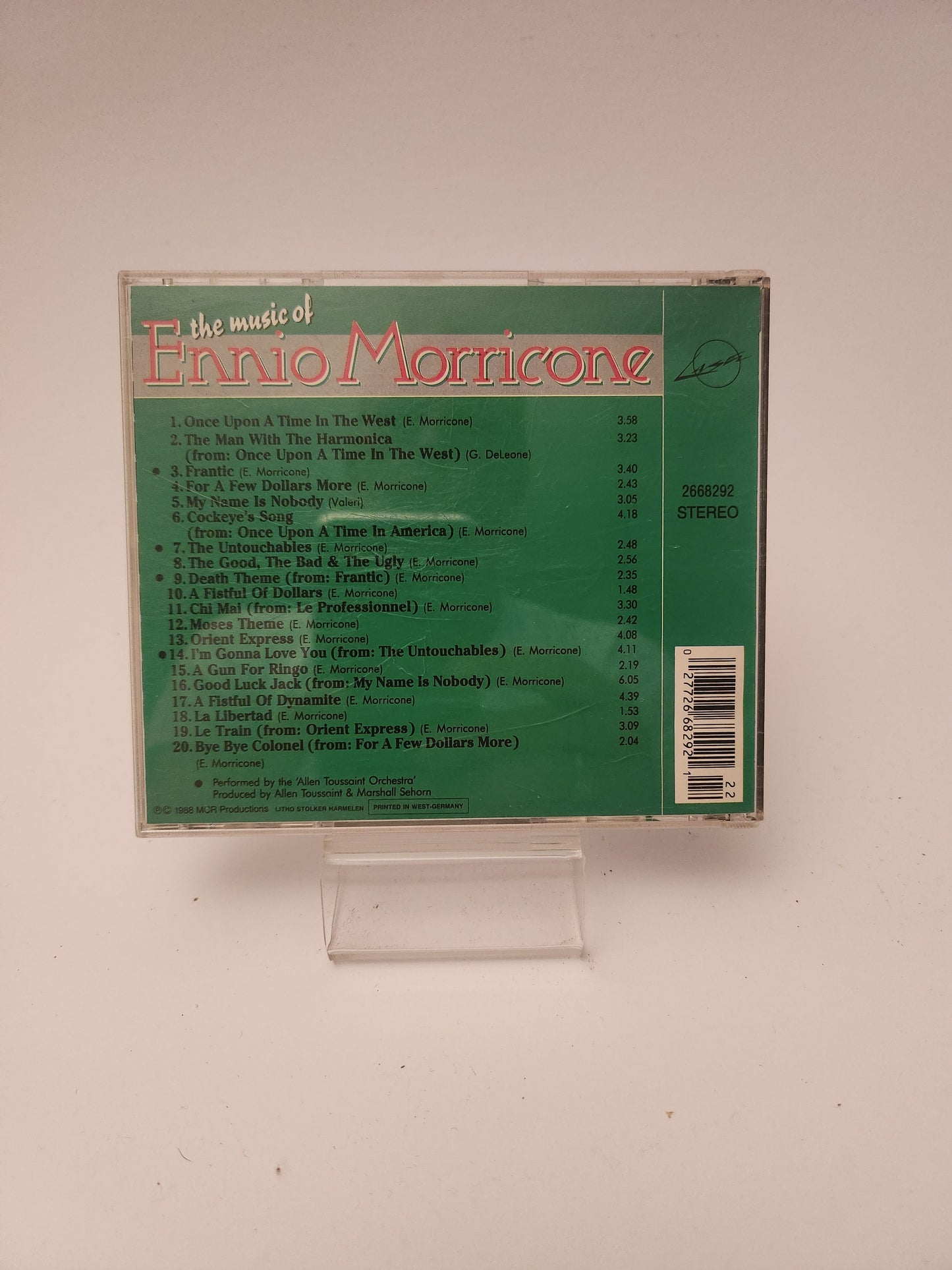 Music of Ennio Morricone CD - Cd