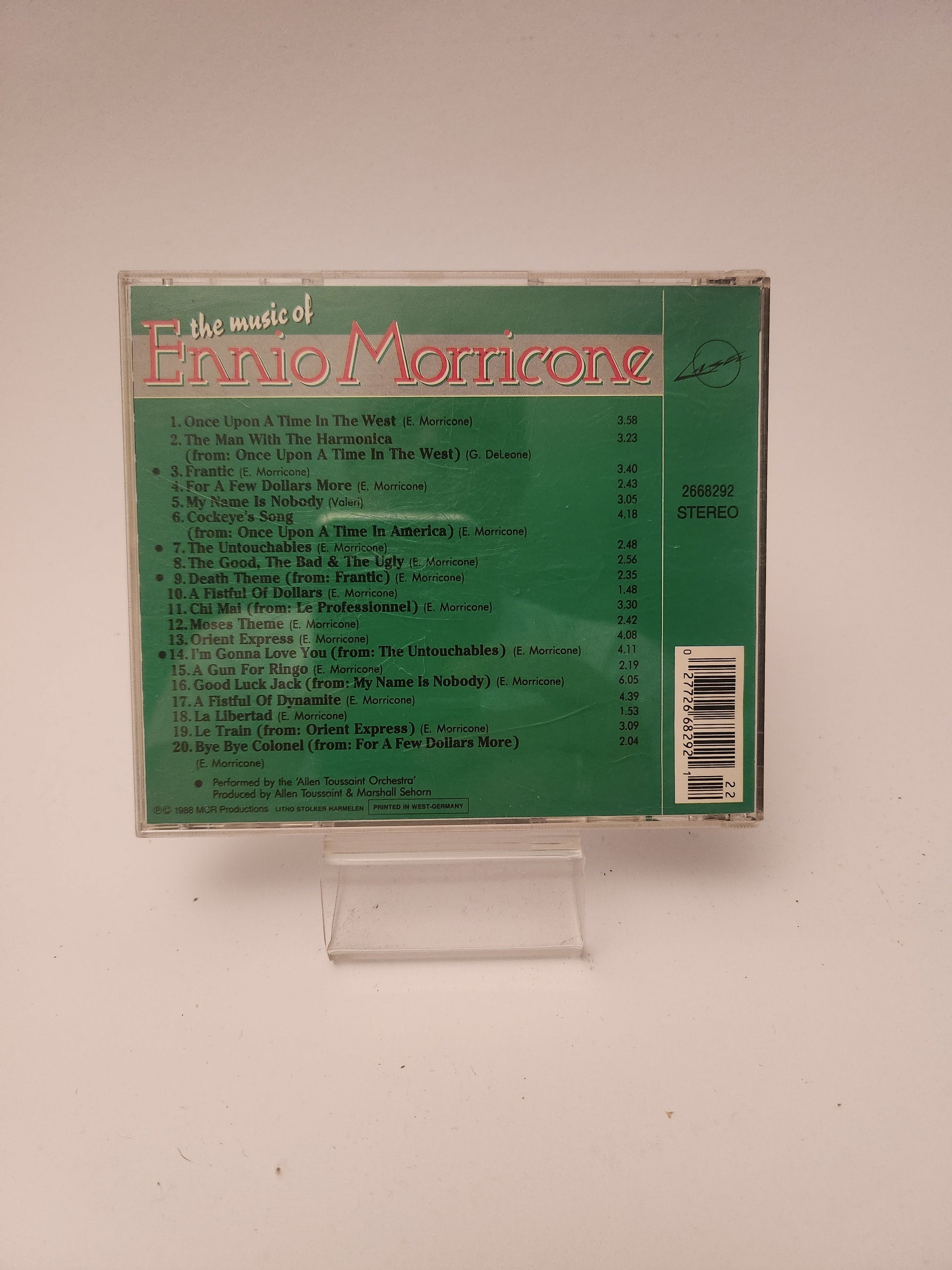 Music of Ennio Morricone CD - Cd