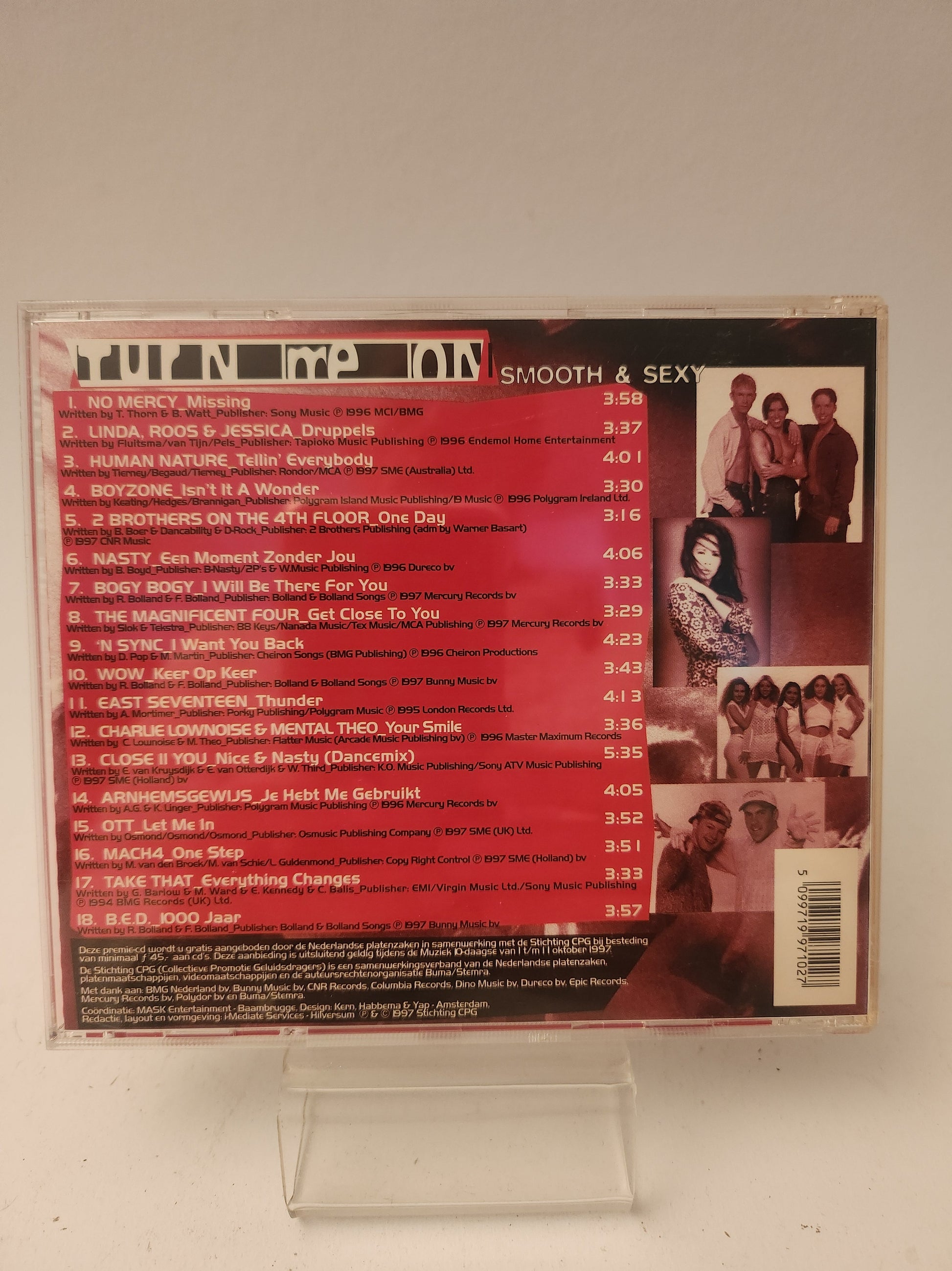 Muziek 10 Daagse: Turn me on Smooth & Sexy CD - Cd