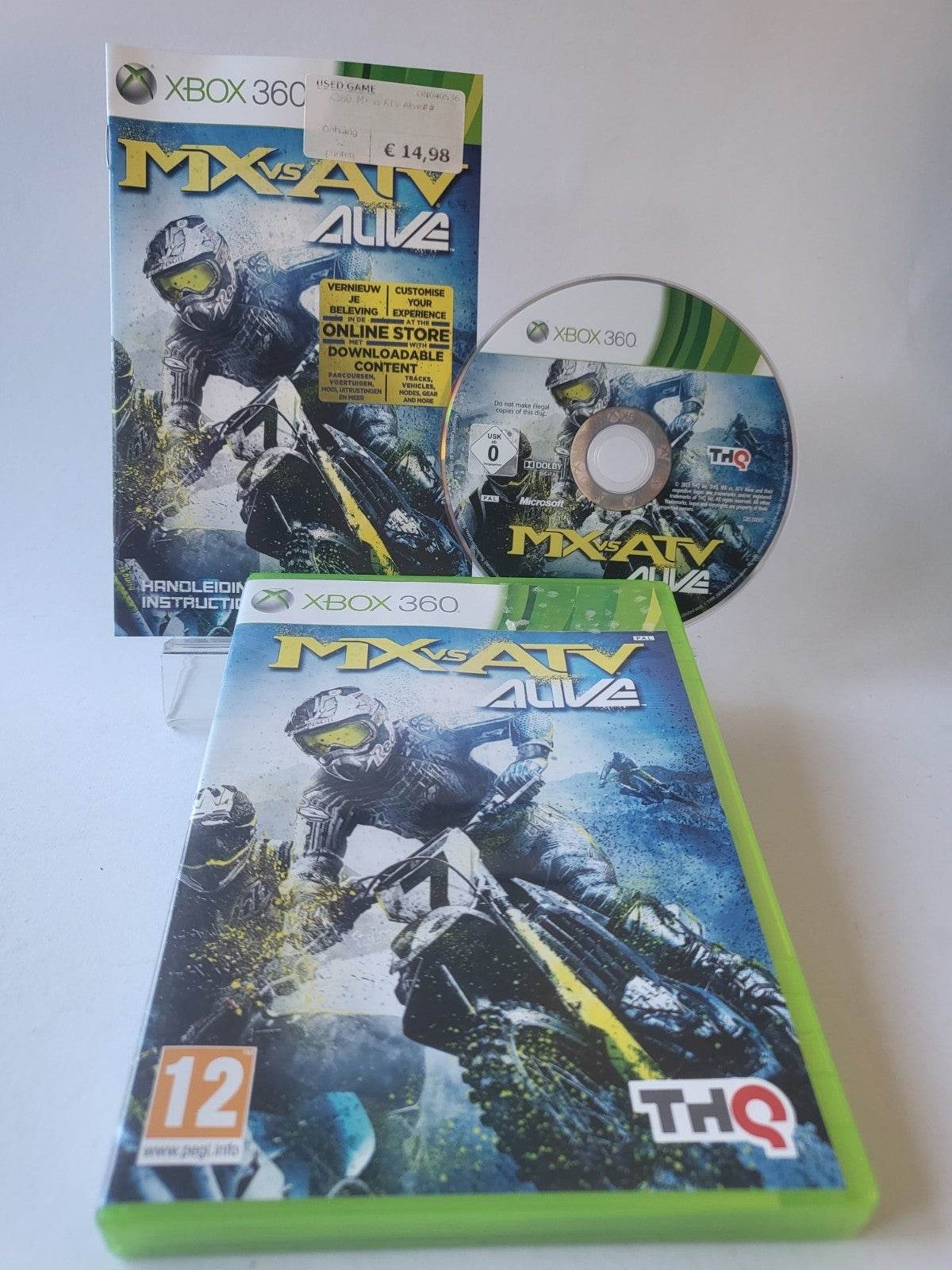Mx vs Atv Alive Xbox 360 - Feniks Gameshop