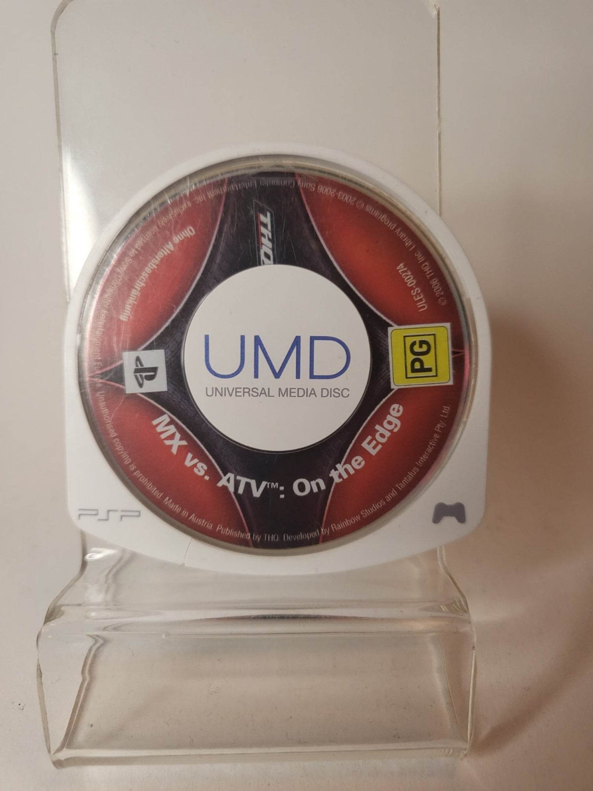 Mx vs Atv On the Edge Disc Only Playstation Portable - Feniks Gameshop