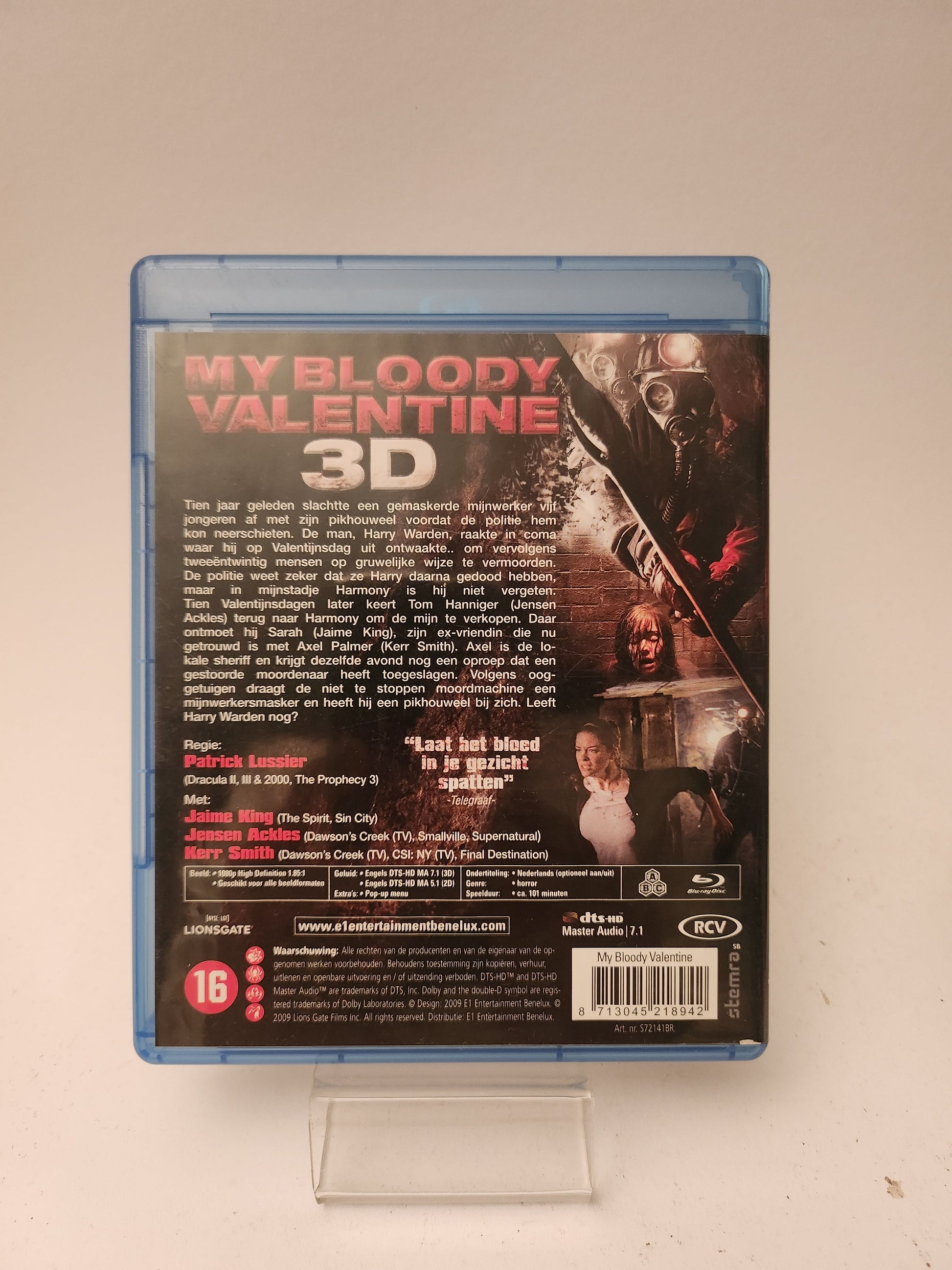 My Bloody Valentine 3D Blu-Ray - Blu-Ray