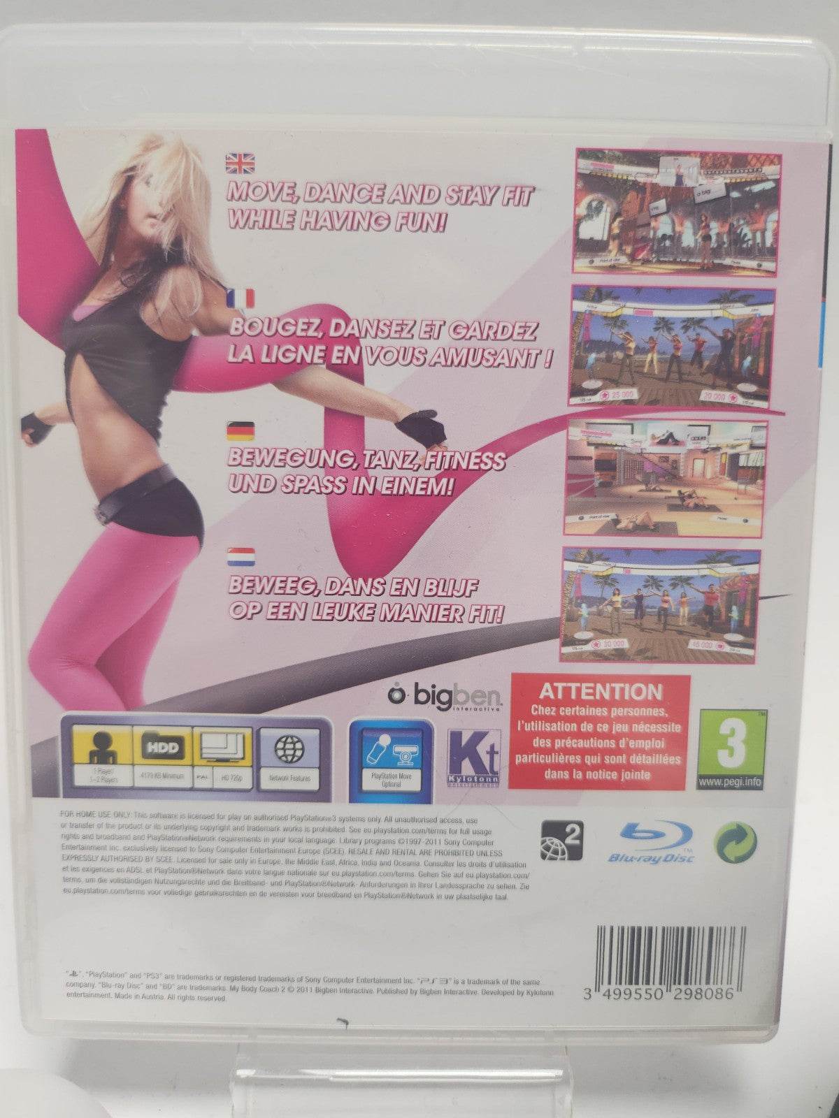My Body Coach 2 Fitness & Dance Playstation 3 - Feniks Gameshop