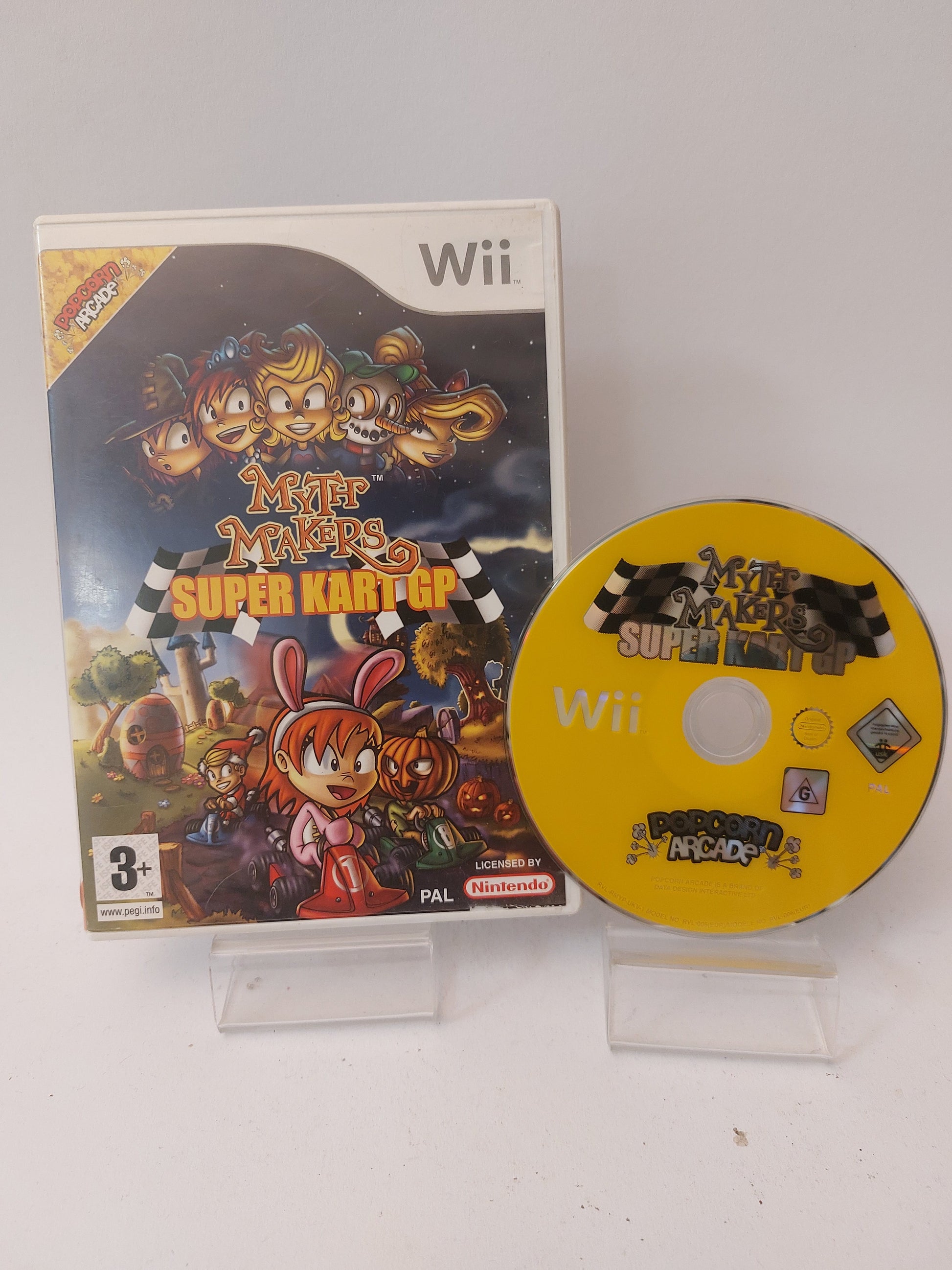 Myth Makers Super Kart GP (No Book) Nintendo Wii - Nintendo Wii Games