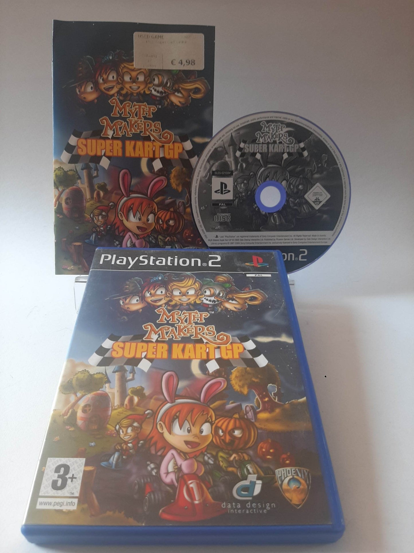 Myth Makers Super Kart GP Playstation 2 - Feniks Gameshop
