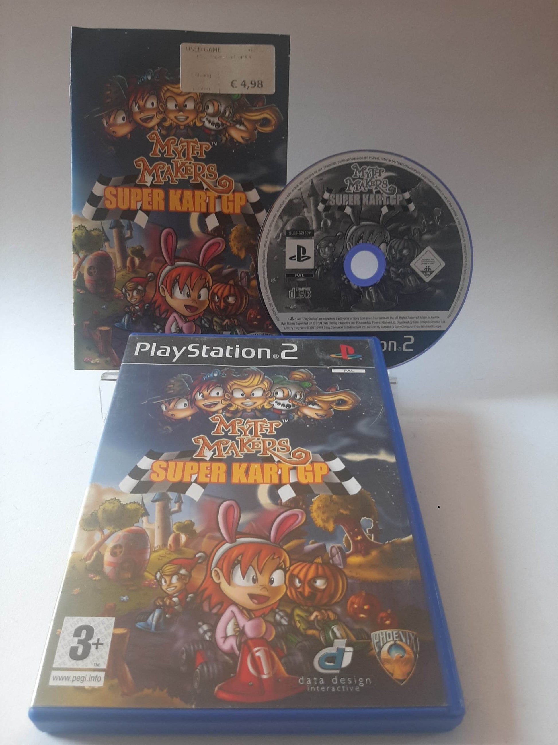 Myth Makers Super Kart GP Playstation 2 - Feniks Gameshop
