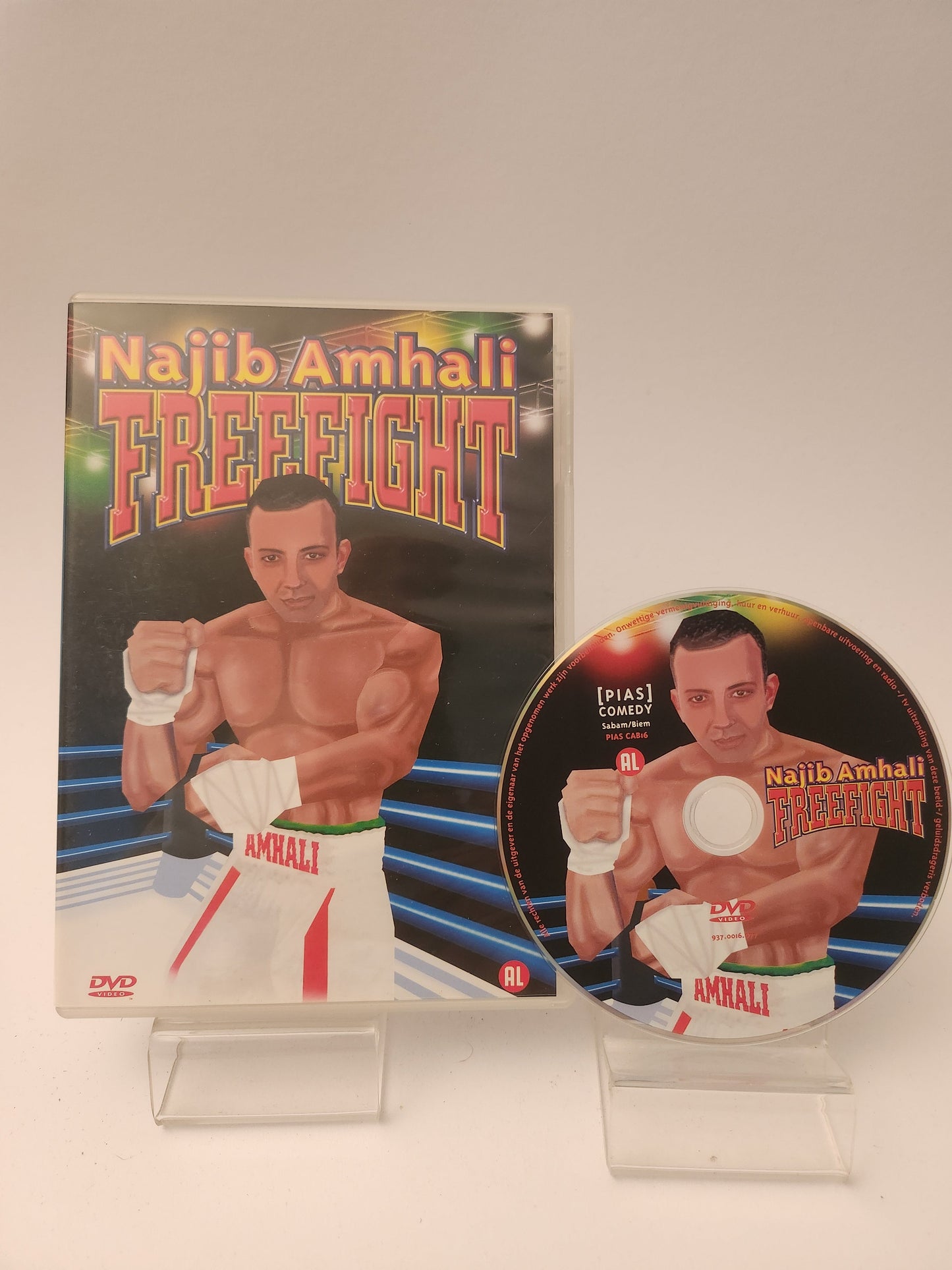 Najib Amhali: Freefight Dvd - Dvd Volwassenen