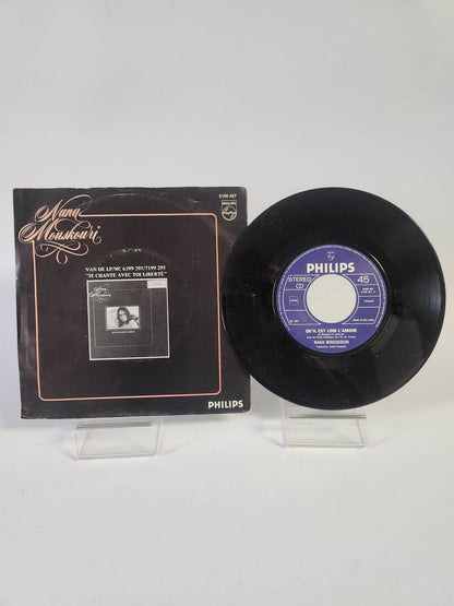 Nana Mouskouri: Je Chante avec Toi Liberte Single Vinyl - Feniks Gameshop