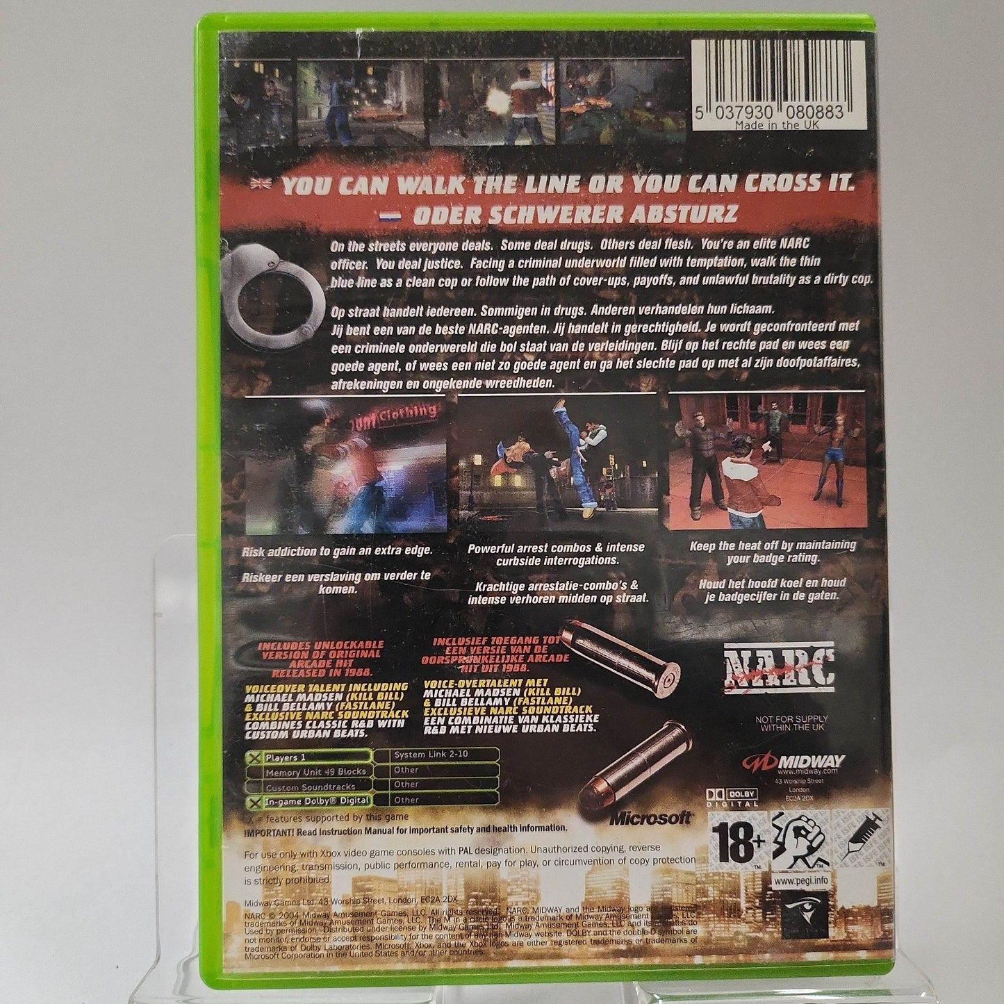 Narc Xbox Original - Feniks Gameshop