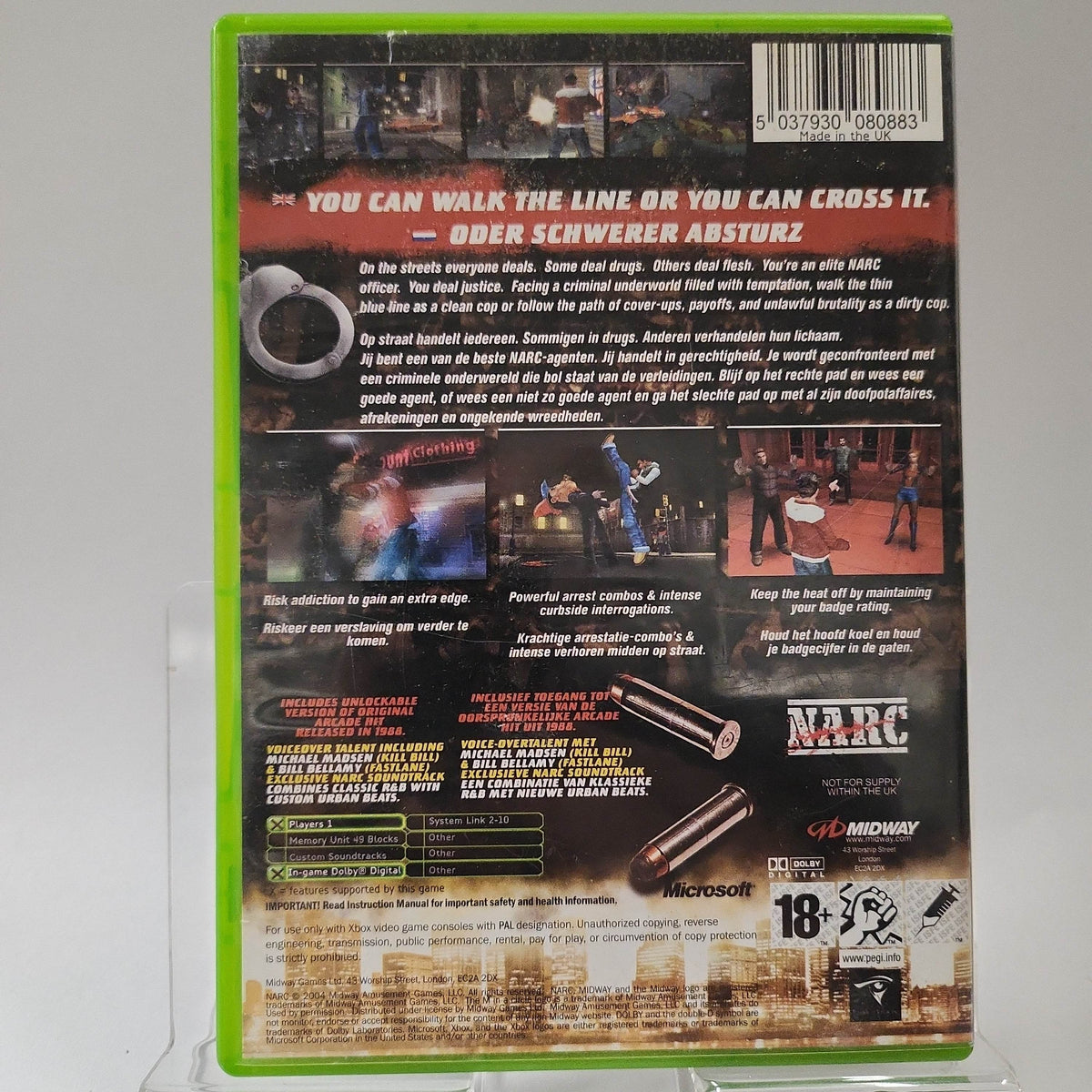Narc Xbox Original - Feniks Gameshop