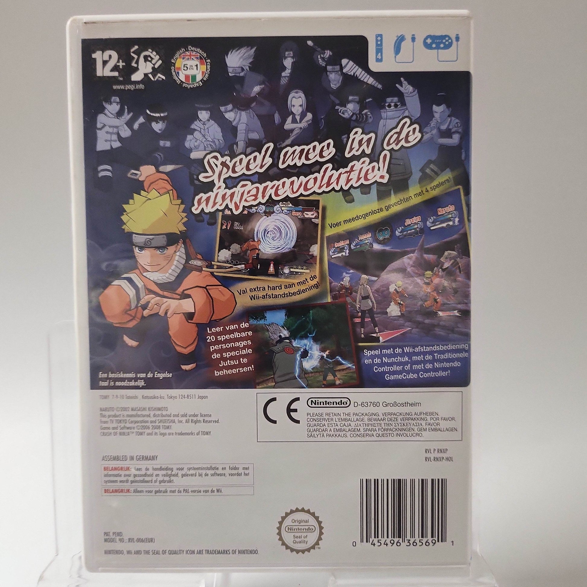 Naruto Clash of Ninja Revolution European Version Wii - Feniks Gameshop