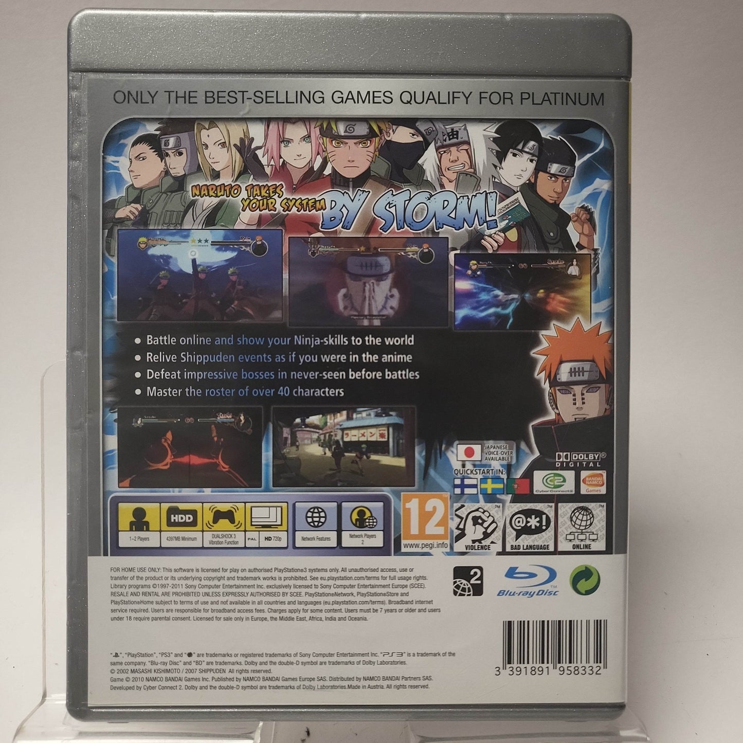 Naruto Schippuden Ultimate Ninja Storm 2 Platinum PS3 - Feniks Gameshop
