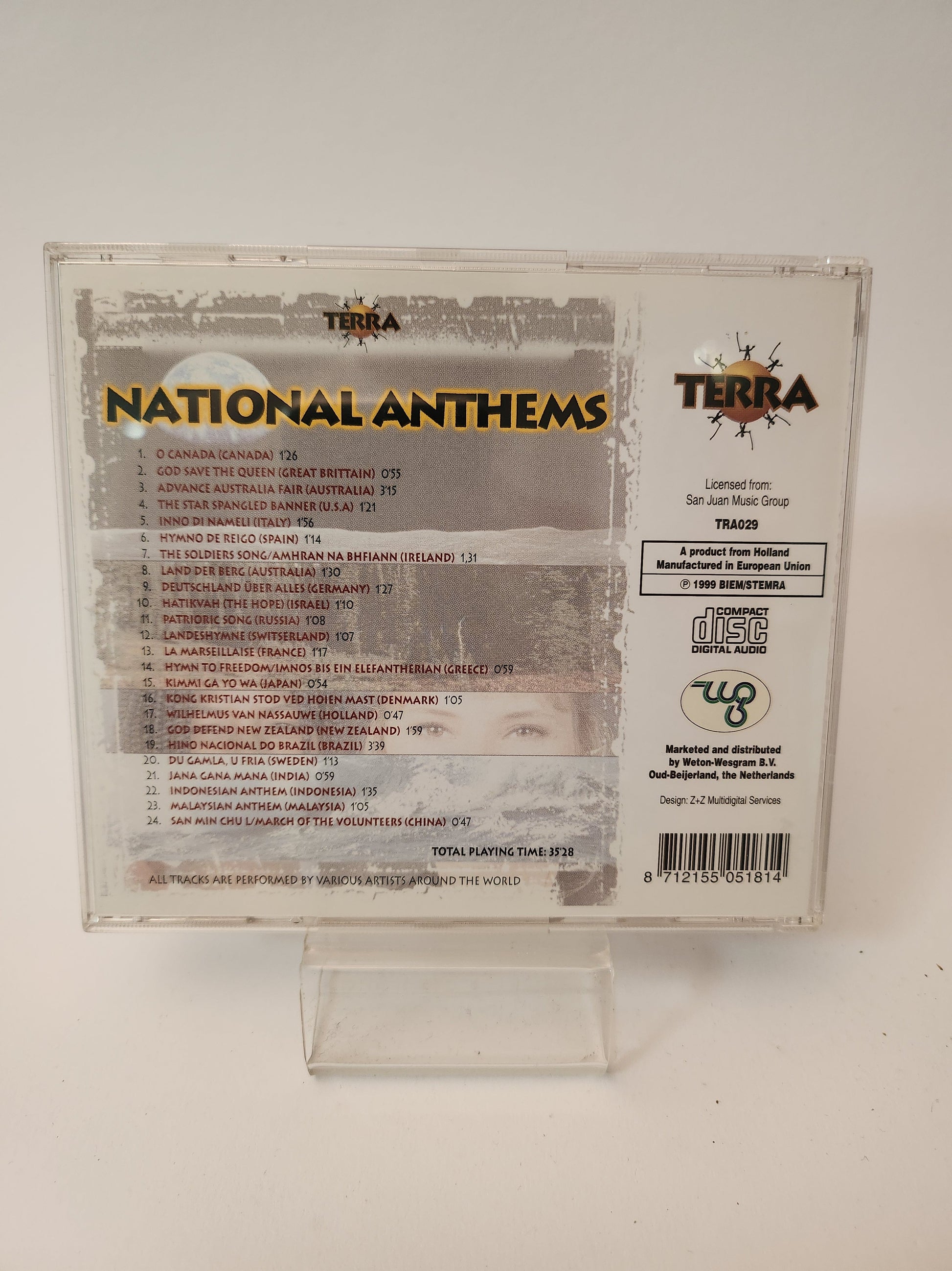 National Anthems CD - Cd