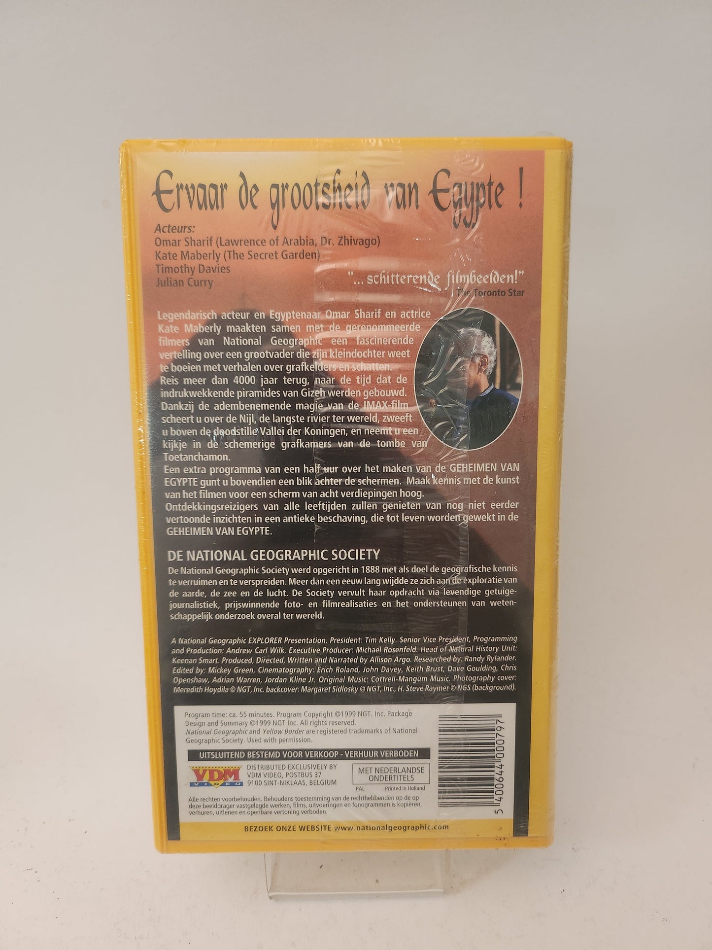National Geographic Video: de Geheimen van Egypte geseald VHS - VHS Volwassenen