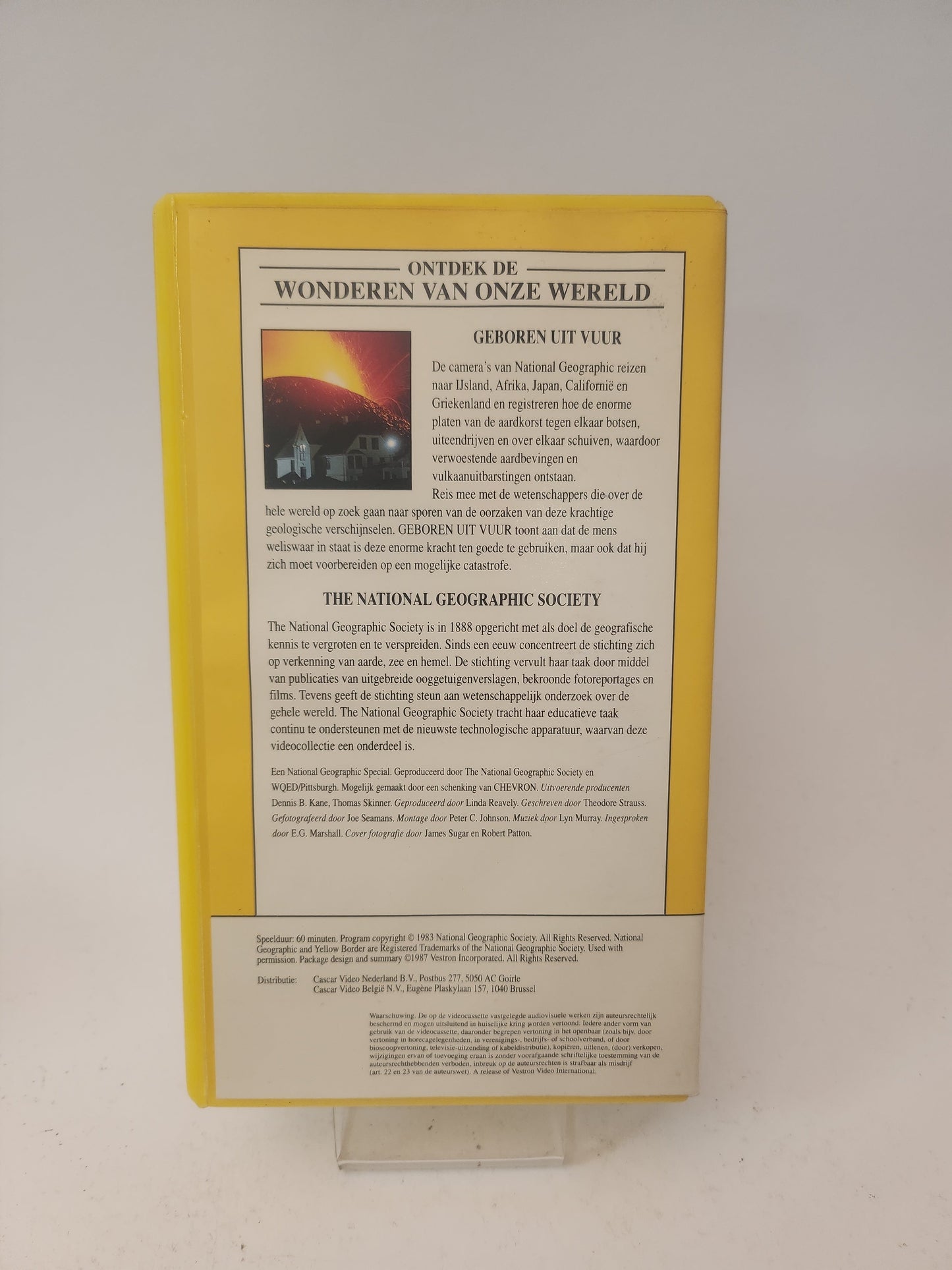 National Geographic Video: Geboren uit Vuur VHS - VHS Volwassenen