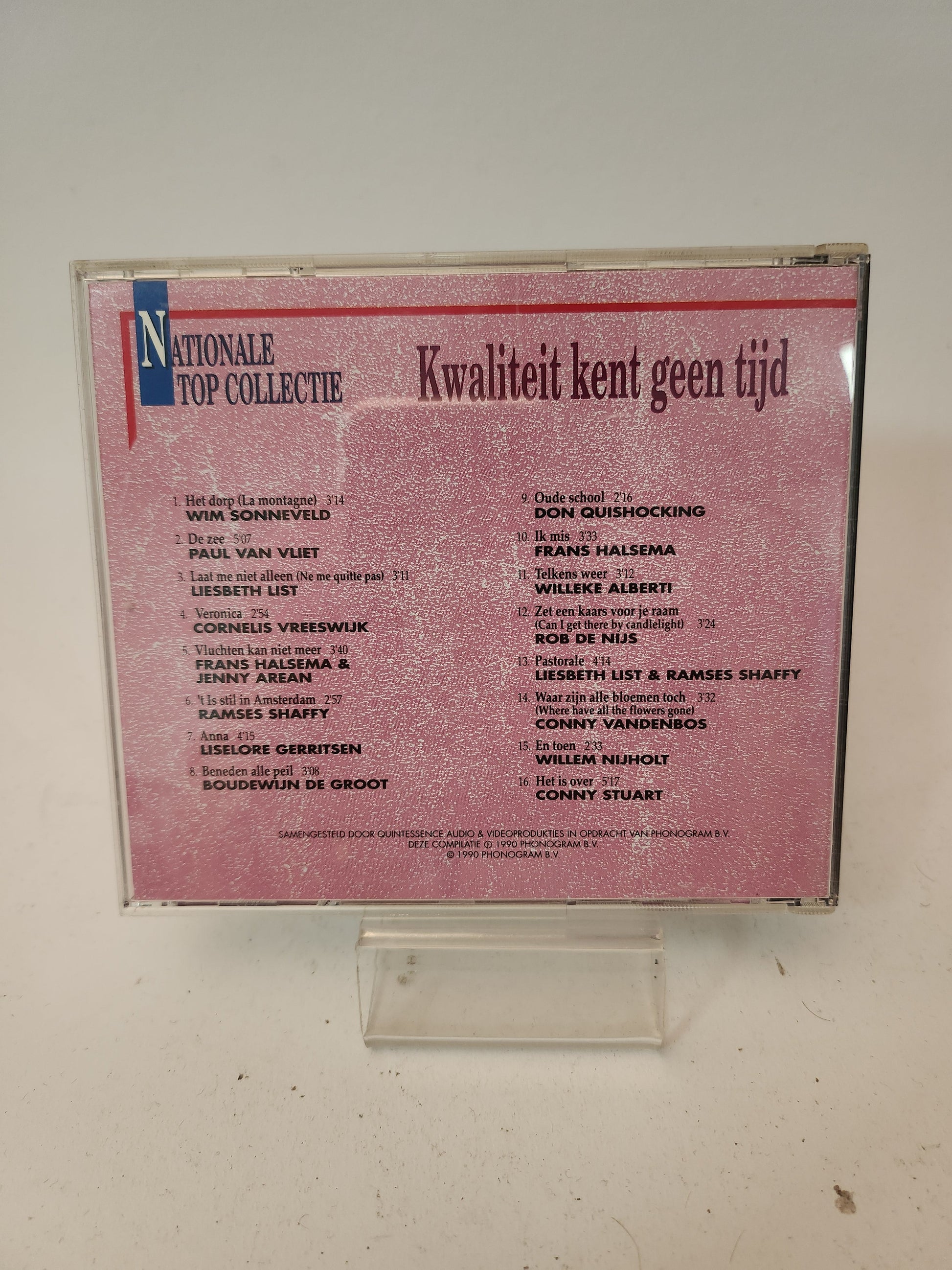 Nationale Top Collectie: Kwaliteit kent geen Tijd CD - Cd