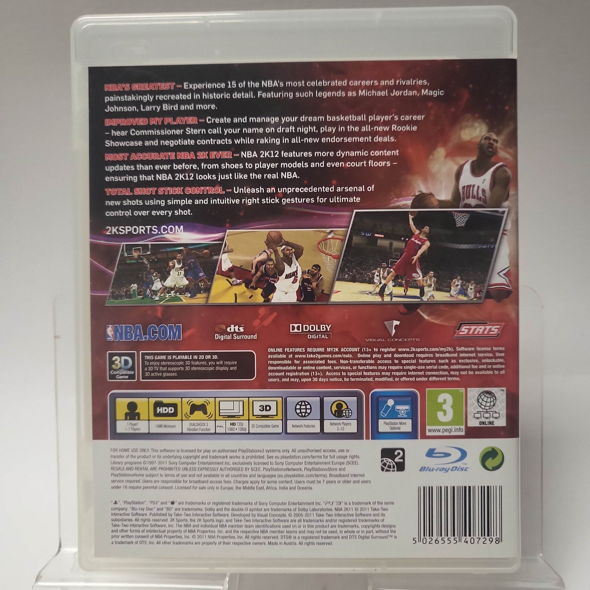 NBA 2K 12 Playstation 3 - Feniks Gameshop