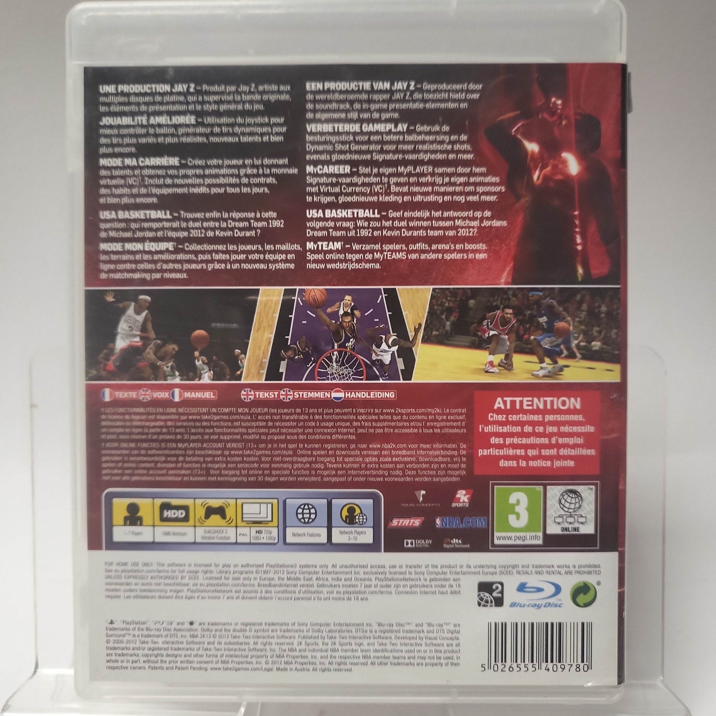 NBA 2K 13 Playstation 3 - Feniks Gameshop