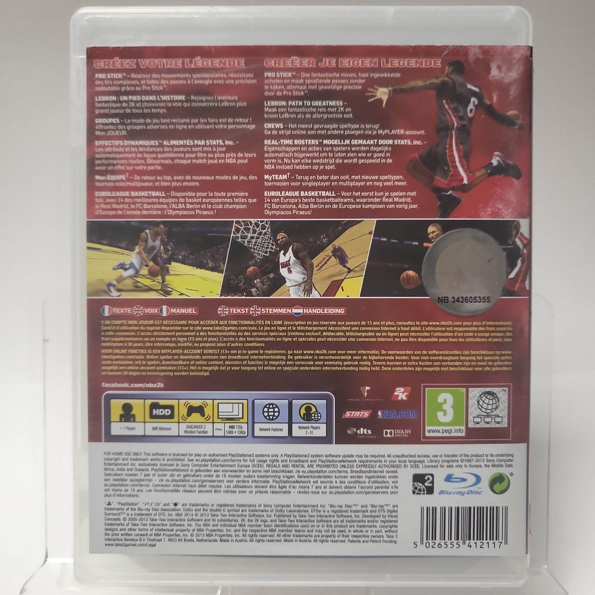 NBA 2K 14 Playstation 3 - Feniks Gameshop