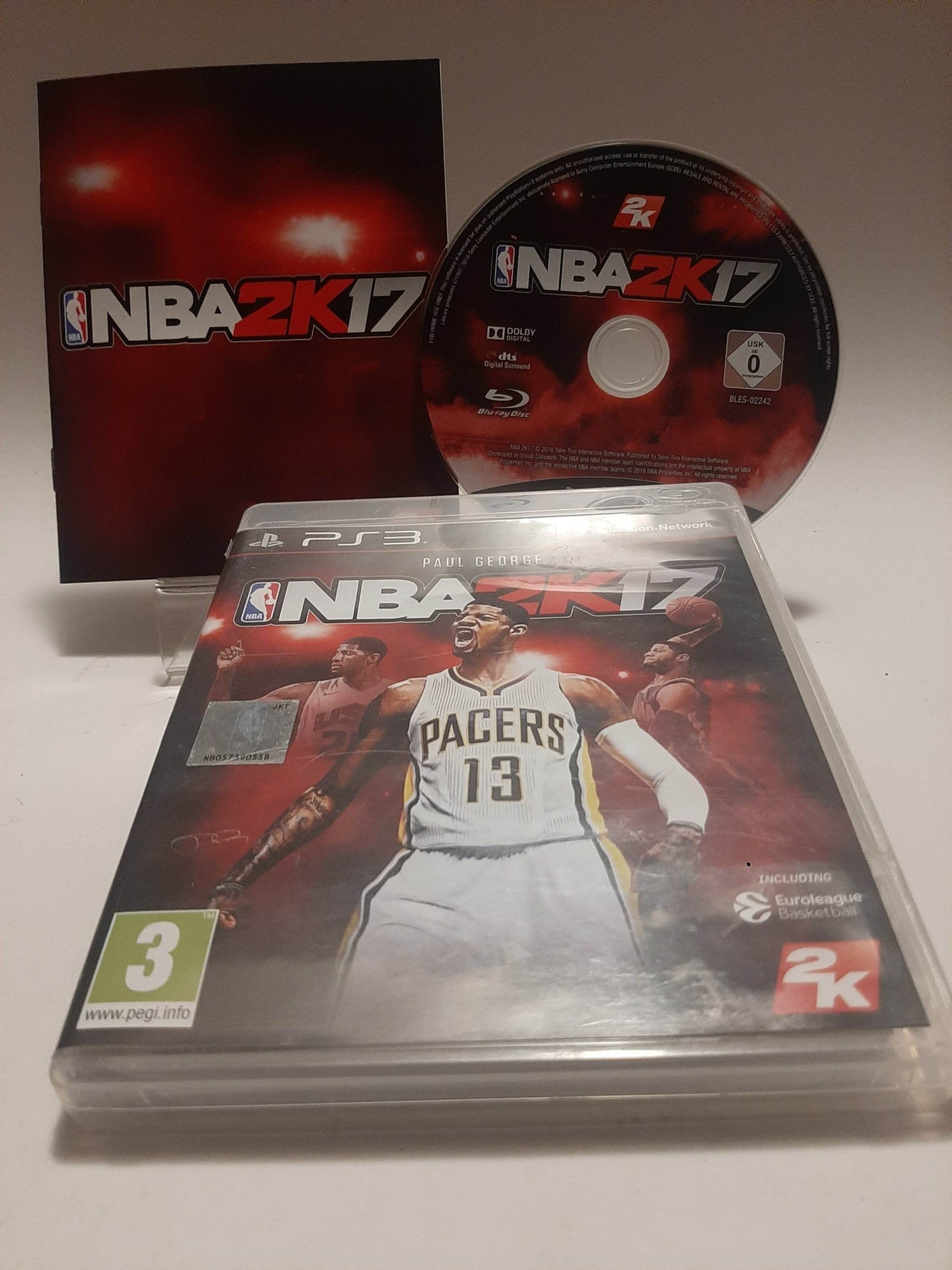 NBA 2K 17 Playstation 3 - Feniks Gameshop