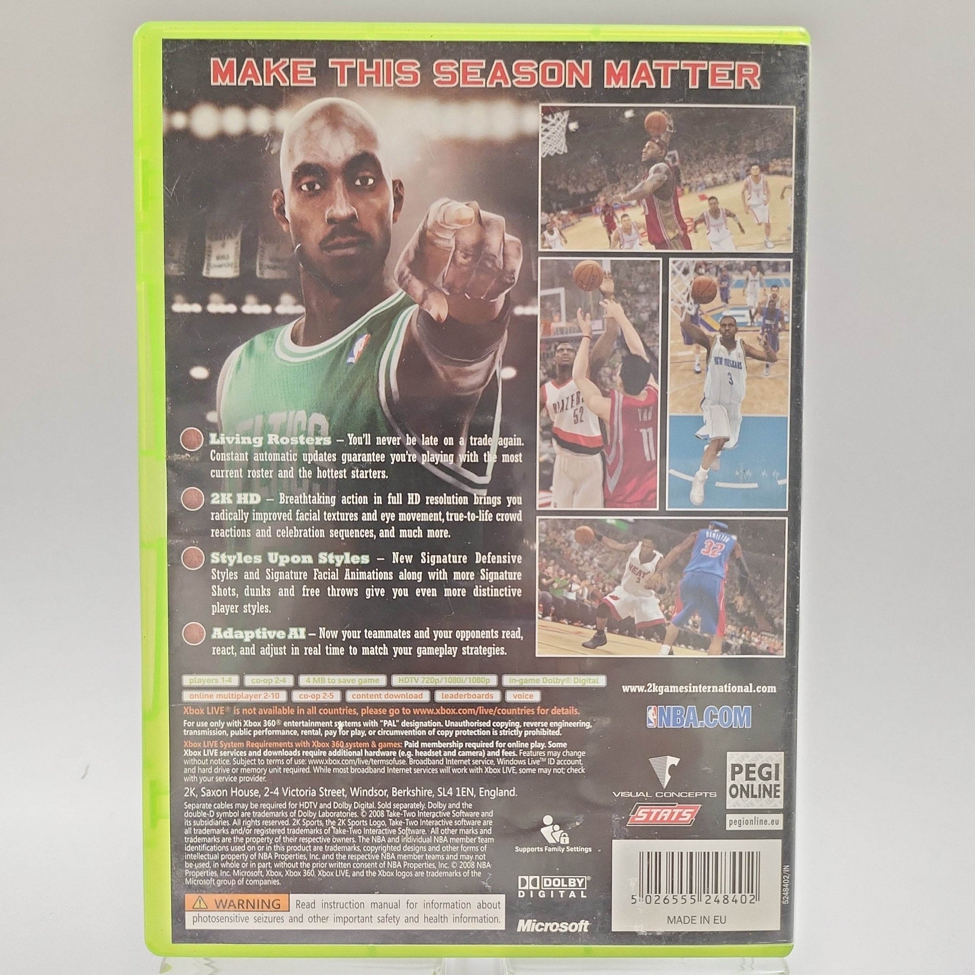 NBA 2K 9 Xbox 360 - Feniks Gameshop