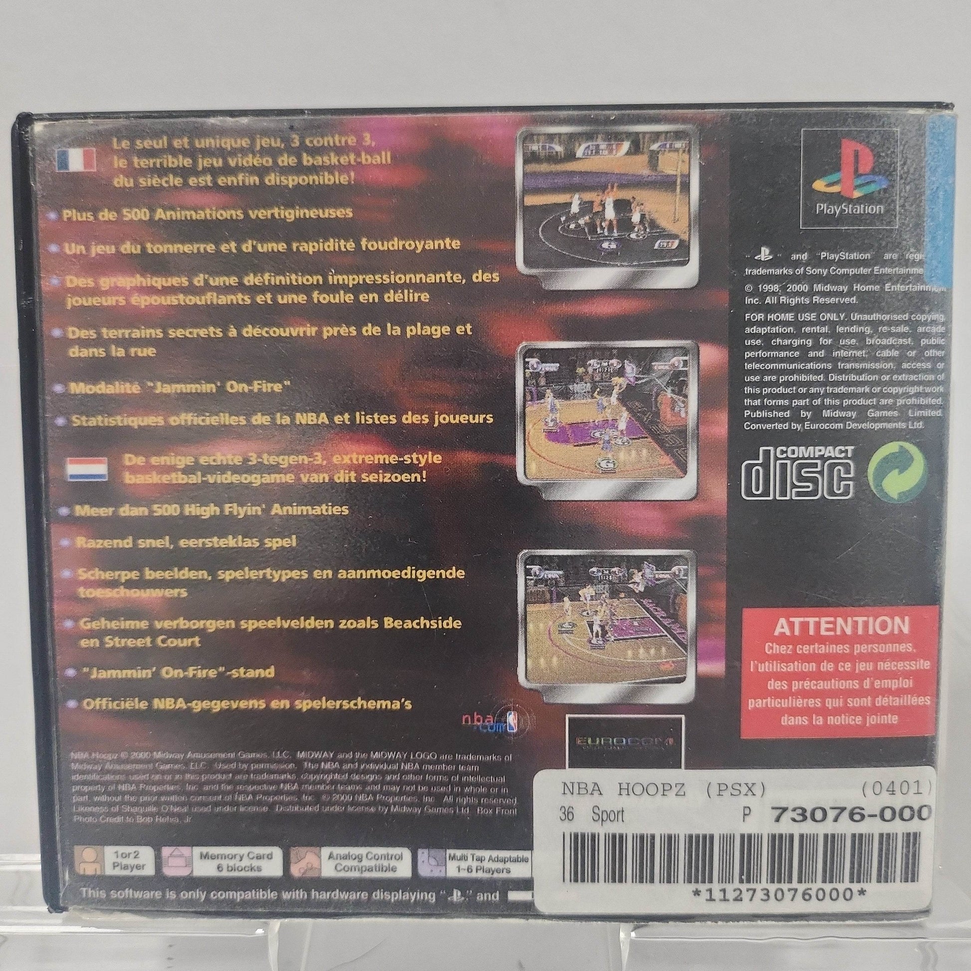 NBA Hoopz Playstation 1 - Feniks Gameshop
