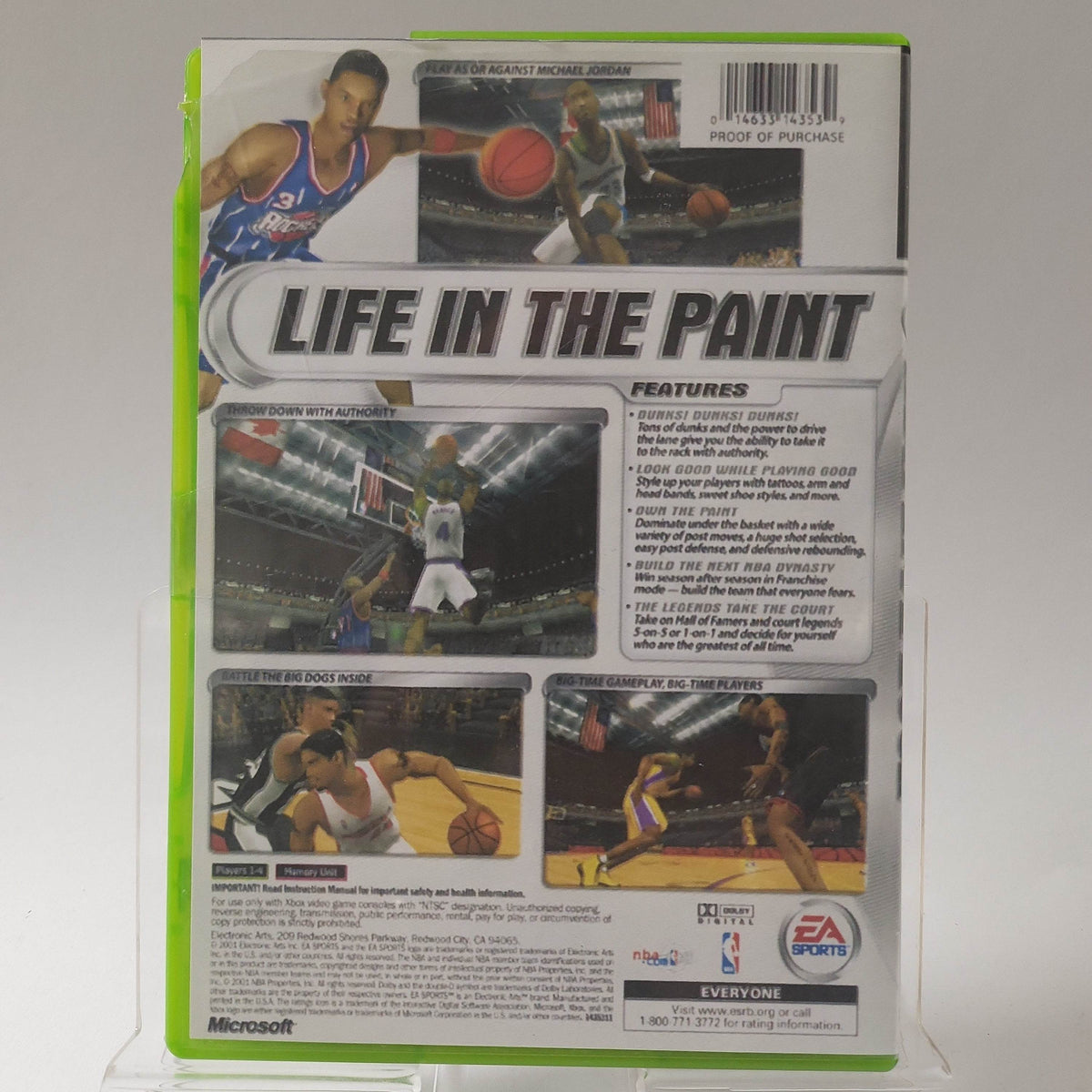 NBA Live 2002 (Copy Cover) Xbox Original - Feniks Gameshop