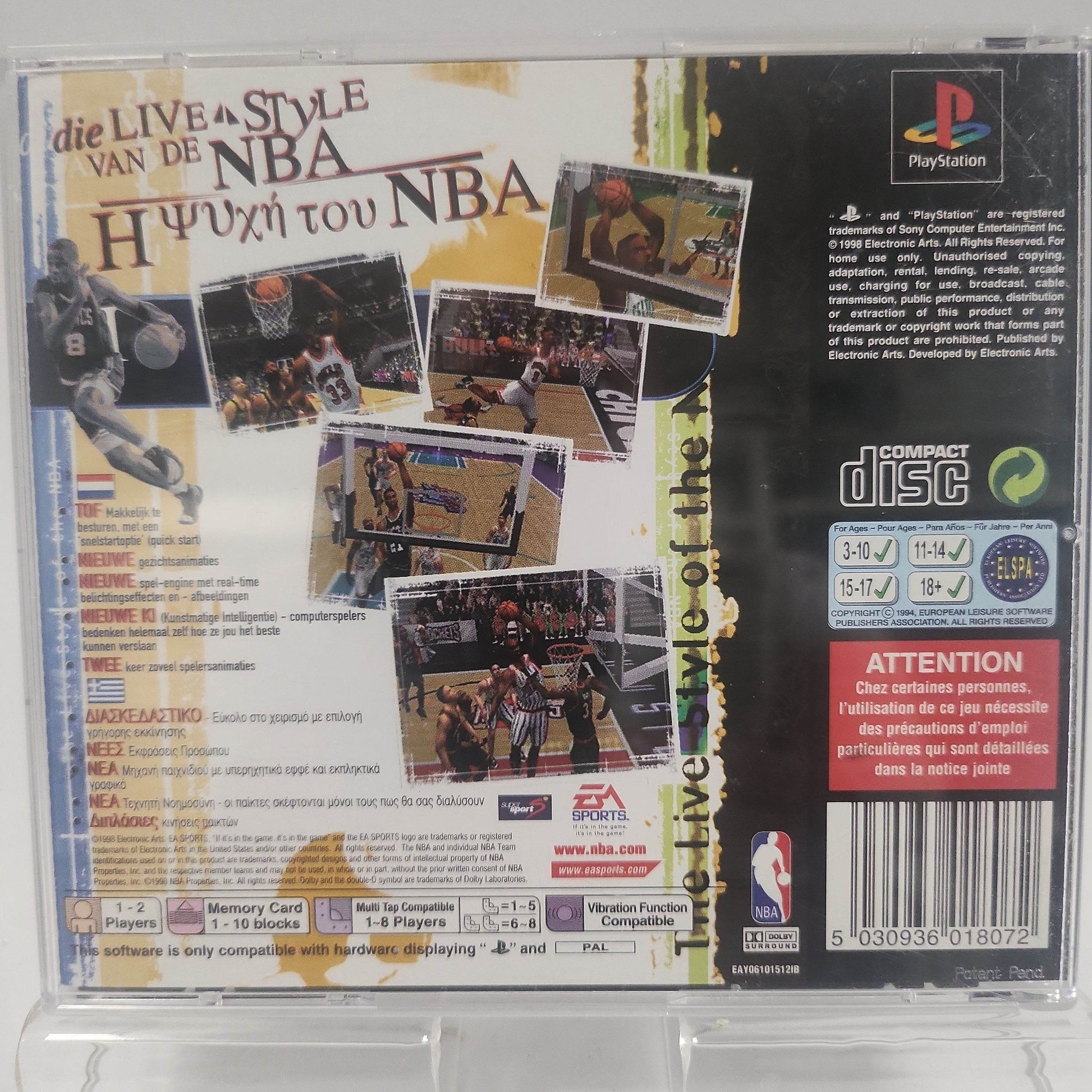 NBA Live 99 Playstation 1 - Feniks Gameshop