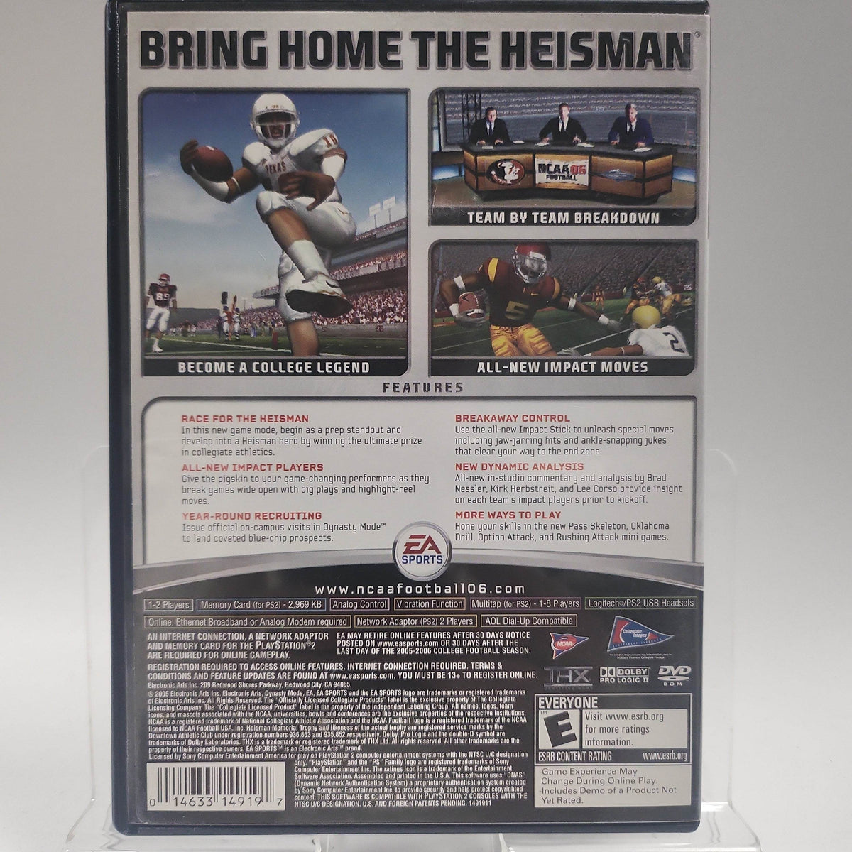 NCAA Football 06 American Edition Playstation 2 - Feniks Gameshop