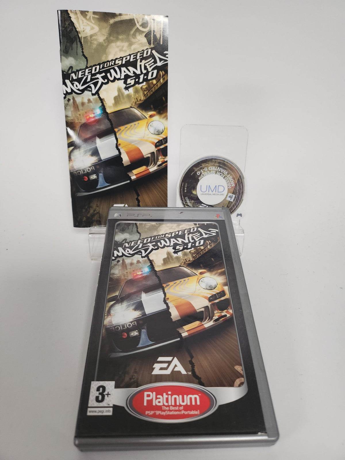 Need for Speed Most Wanted 5-1-0 Platinum PSP - Feniks Gameshop