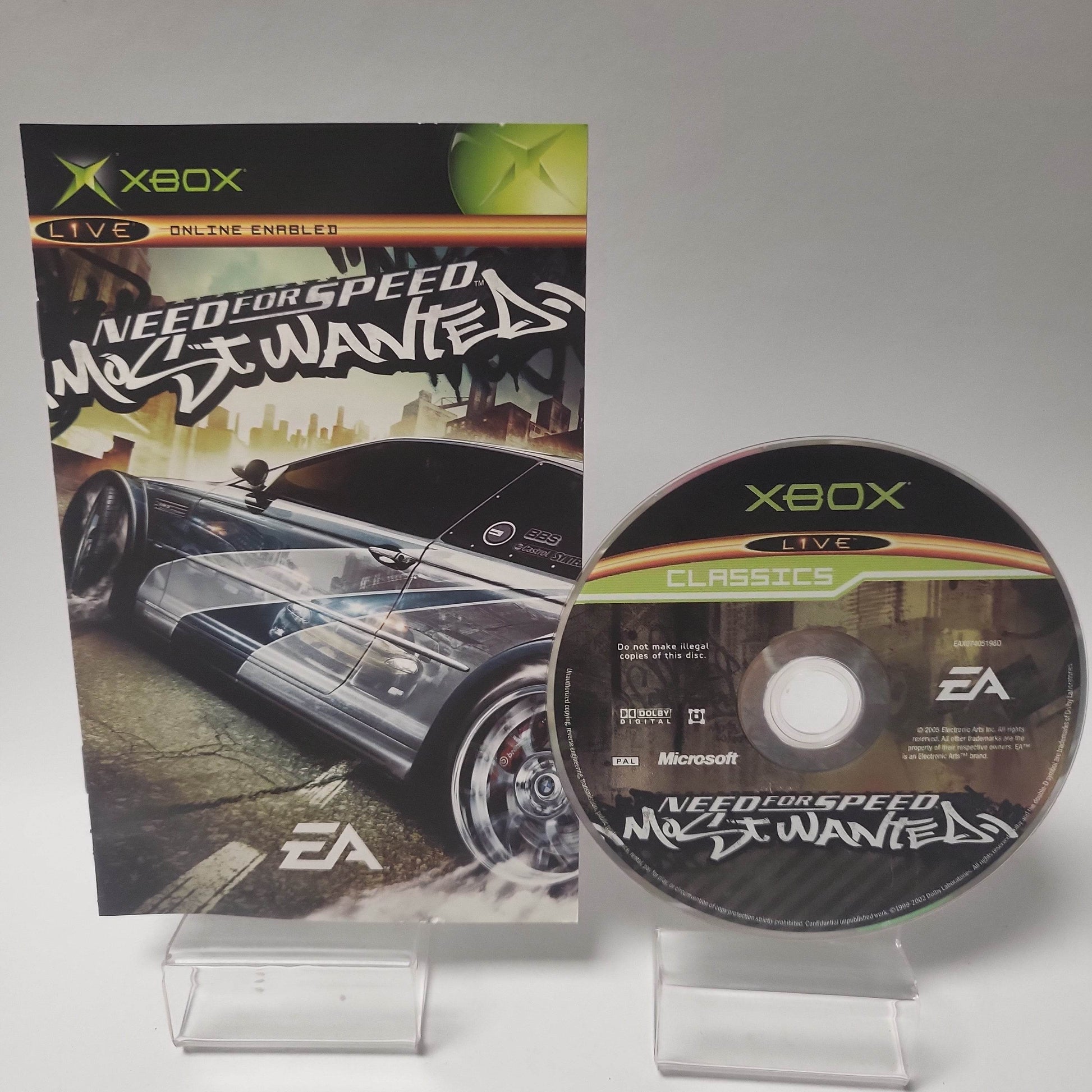 Need for Speed Most Wanted Classics Xbox Original - Feniks Gameshop
