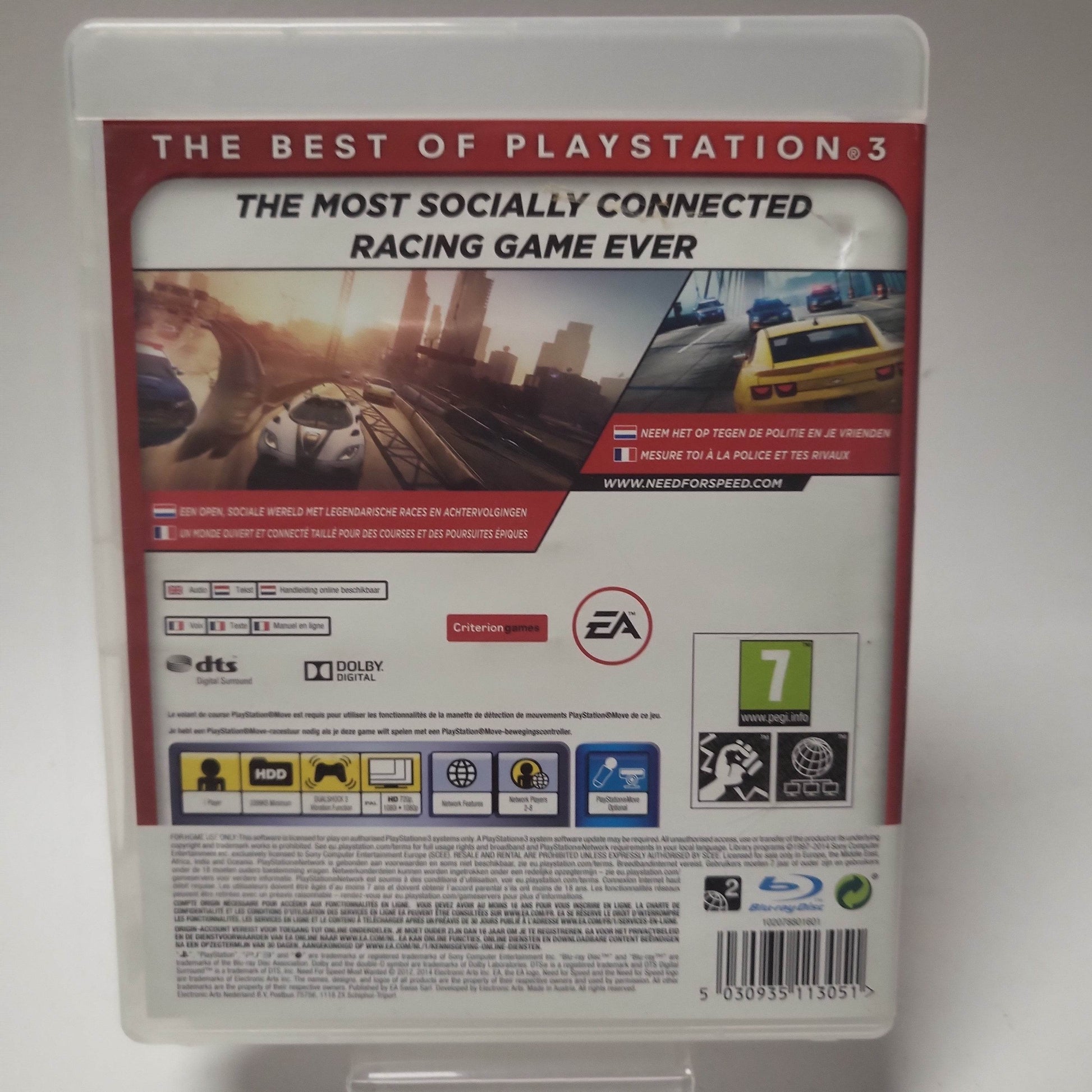 Need for Speed Most Wanted Essentials Edition (No Book) Playstation 3 - Feniks Gameshop