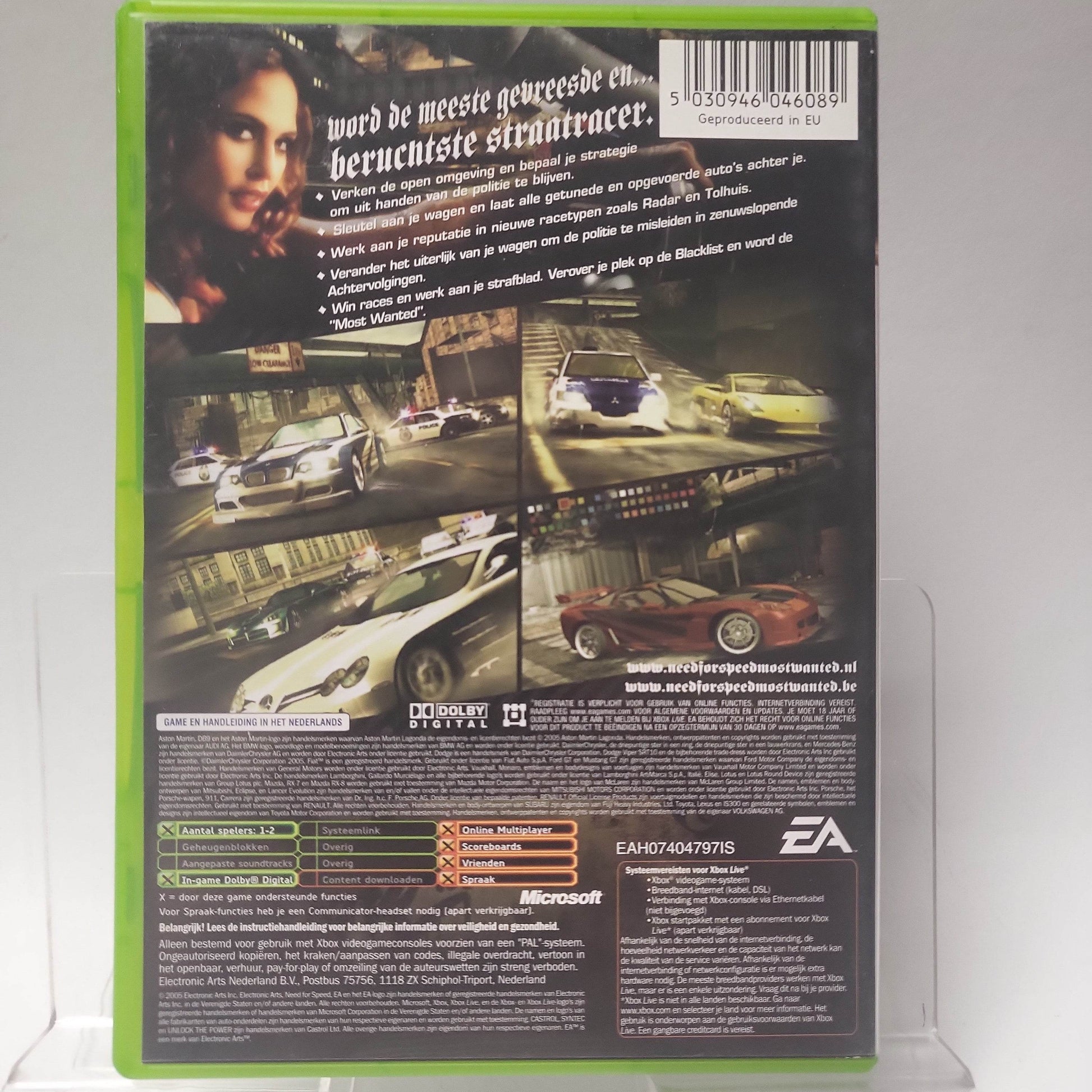 Need for Speed Most Wanted Xbox Original - Feniks Gameshop