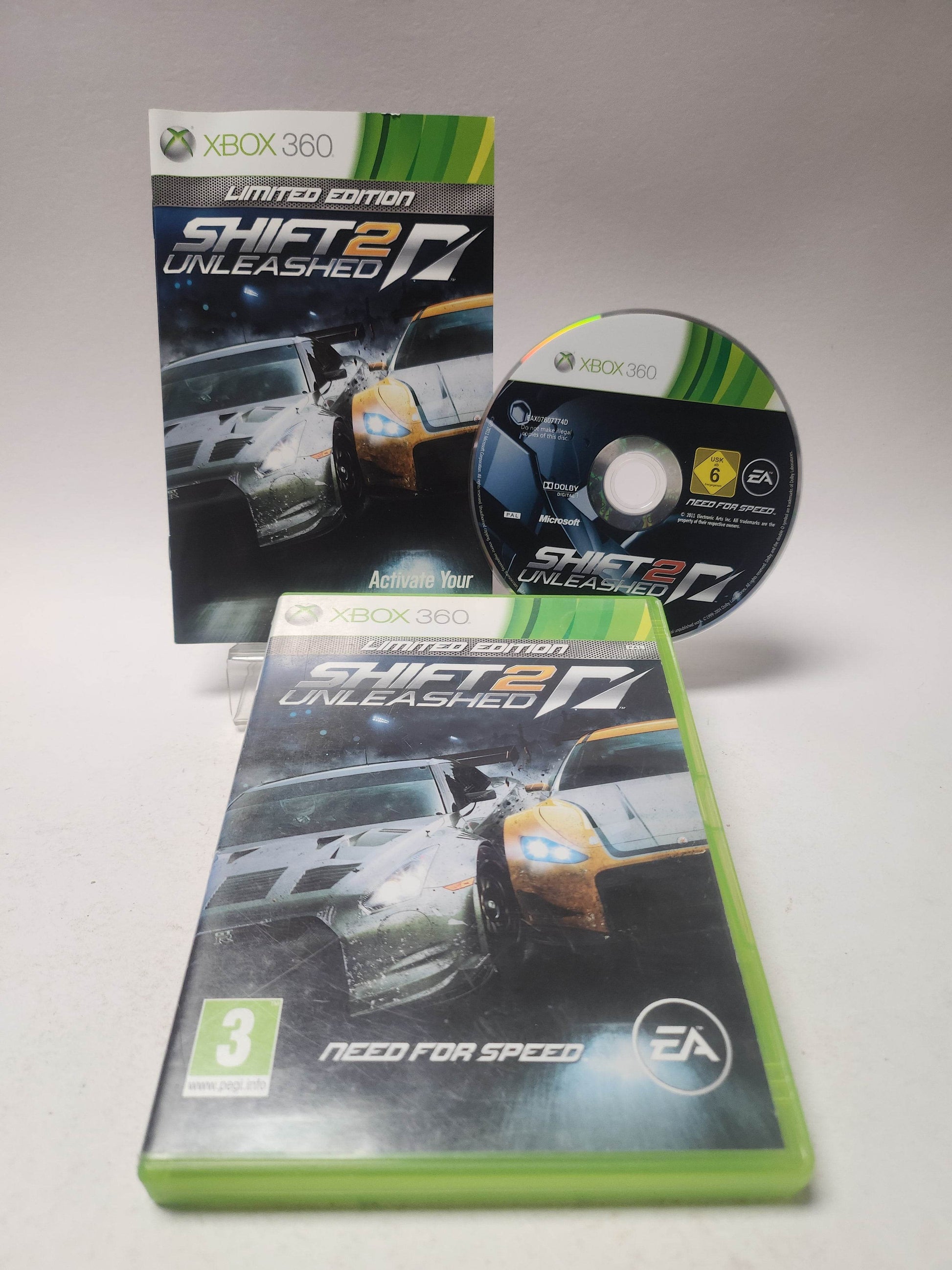 Need for Speed Shift 2 Unleashed Limited Edition Xbox 360 - Feniks Gameshop