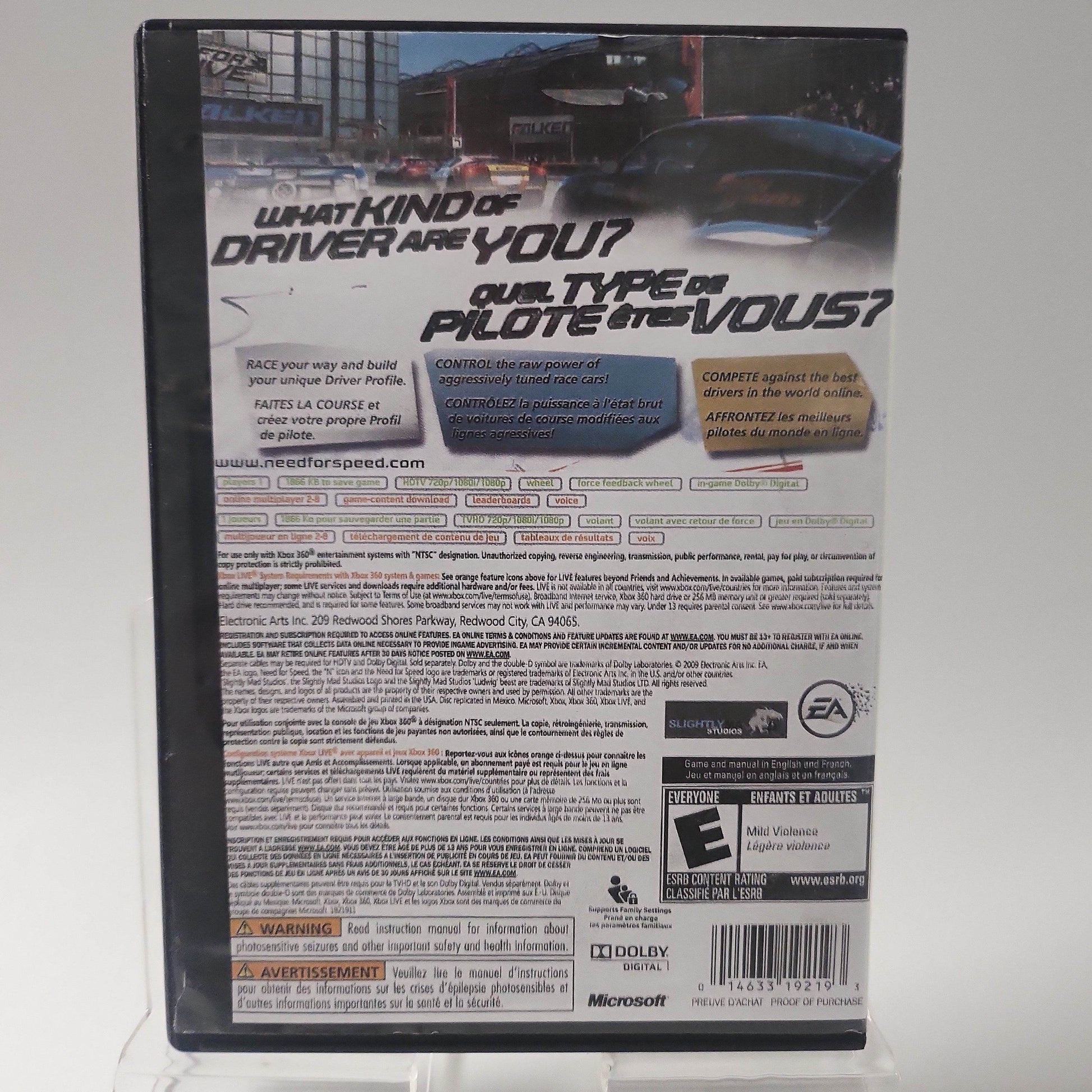 Need for Speed Shift (Copy Cover) Xbox 360 - Feniks Gameshop