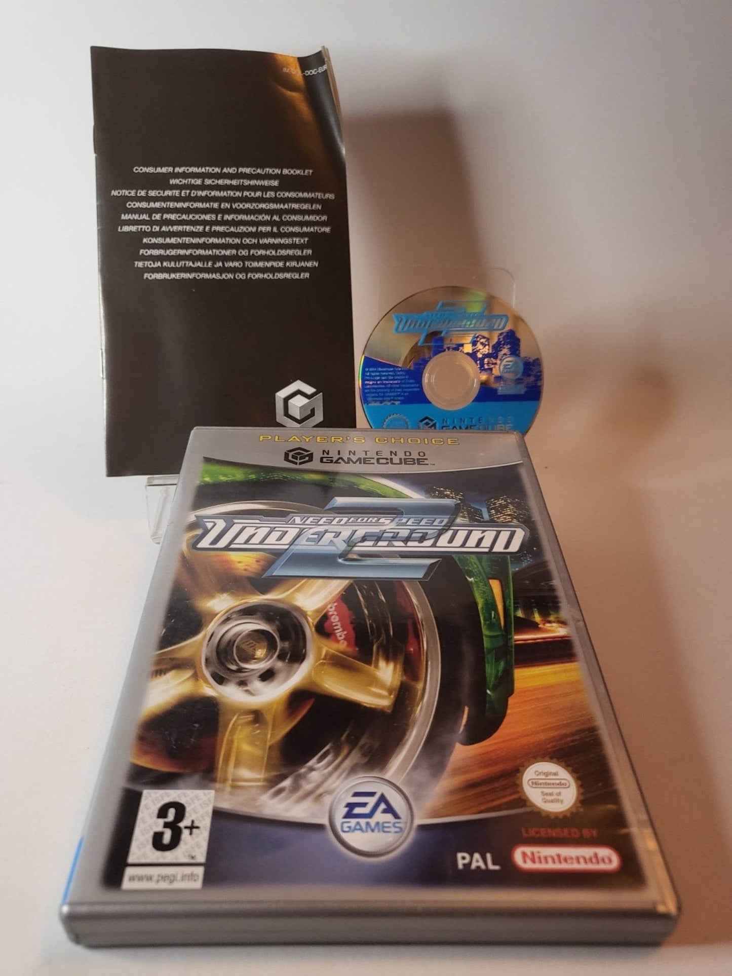 Need for Speed Underground 2 Players Choise Gamecube - Feniks Gameshop