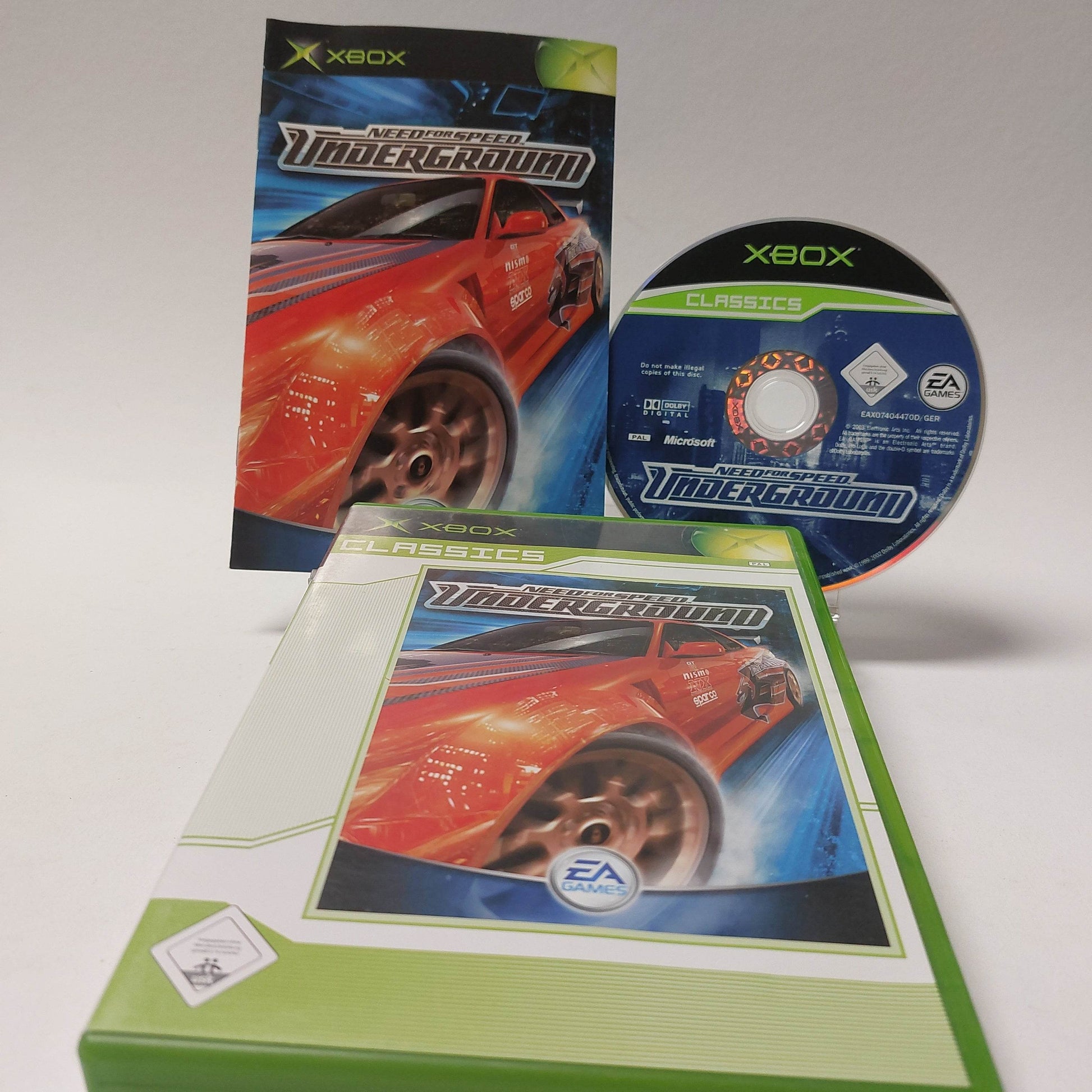 Need For Speed Undergorund Classics Xbox Original - Feniks Gameshop